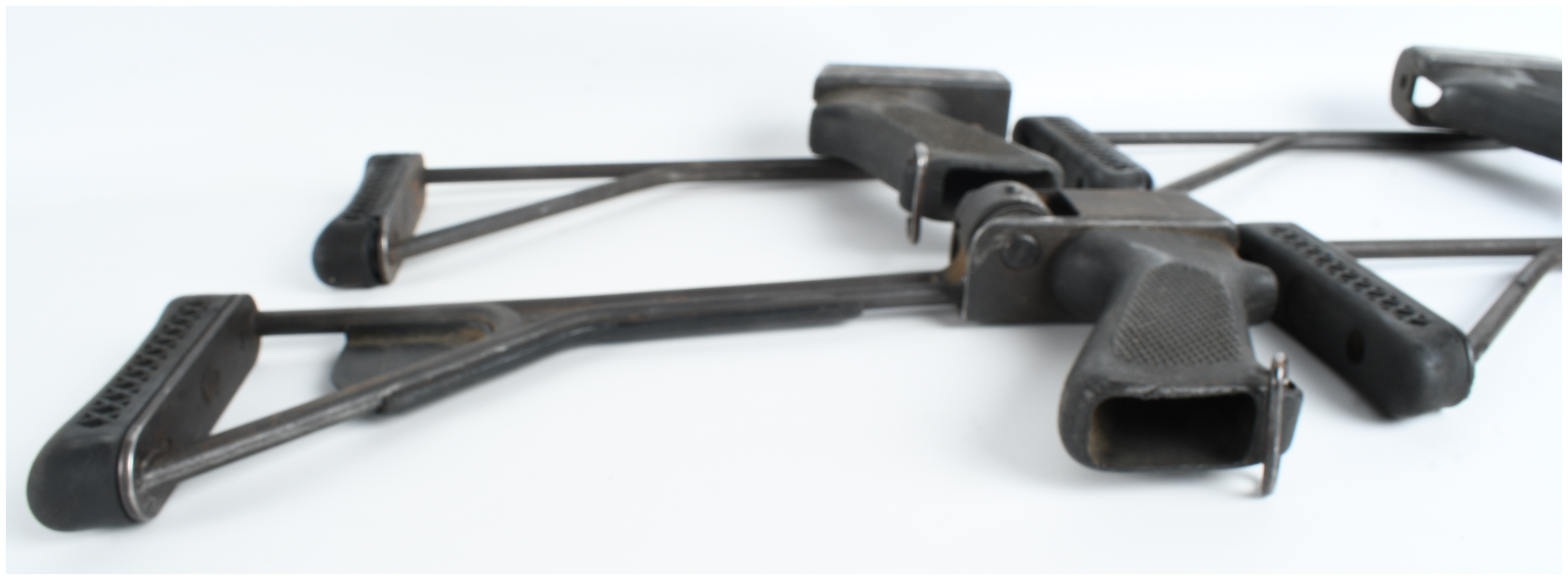 A Collection of 4 Smith & Wesson Model 3000 Pump Action Shotgun 12 Gauge Folding Stocks