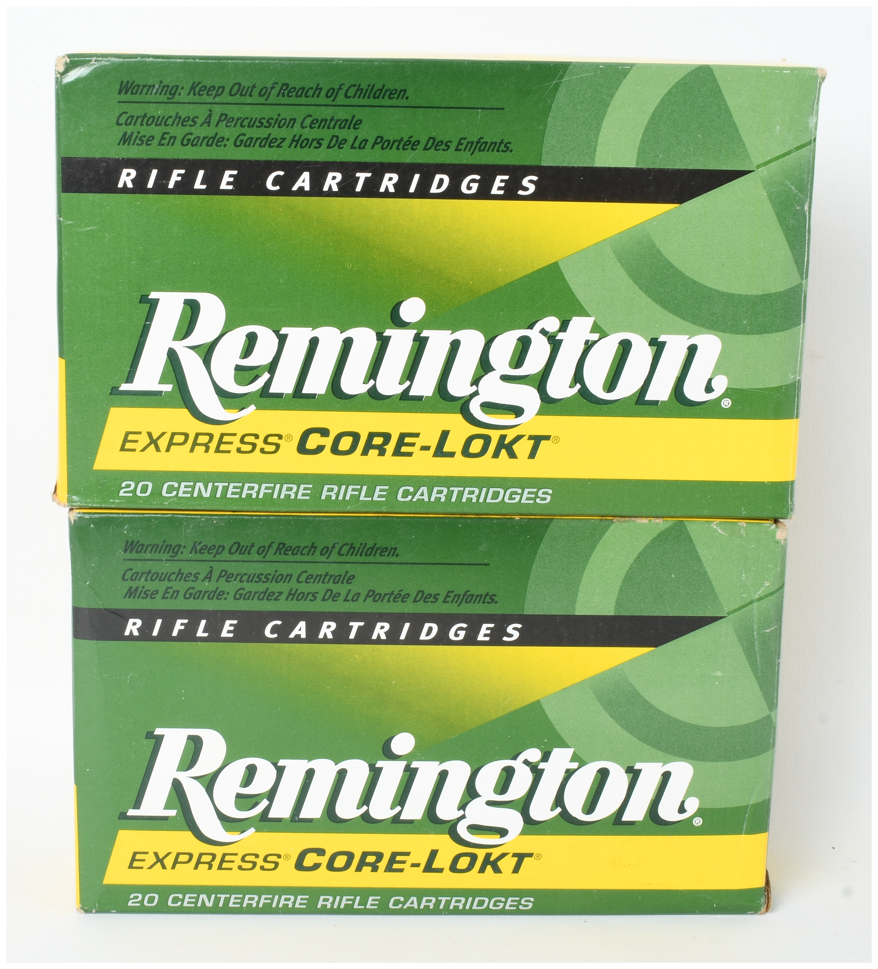 A Lot of 40 Remington Express Core-Lokt .30-40 Krag Centerfire Rifle Cartridges