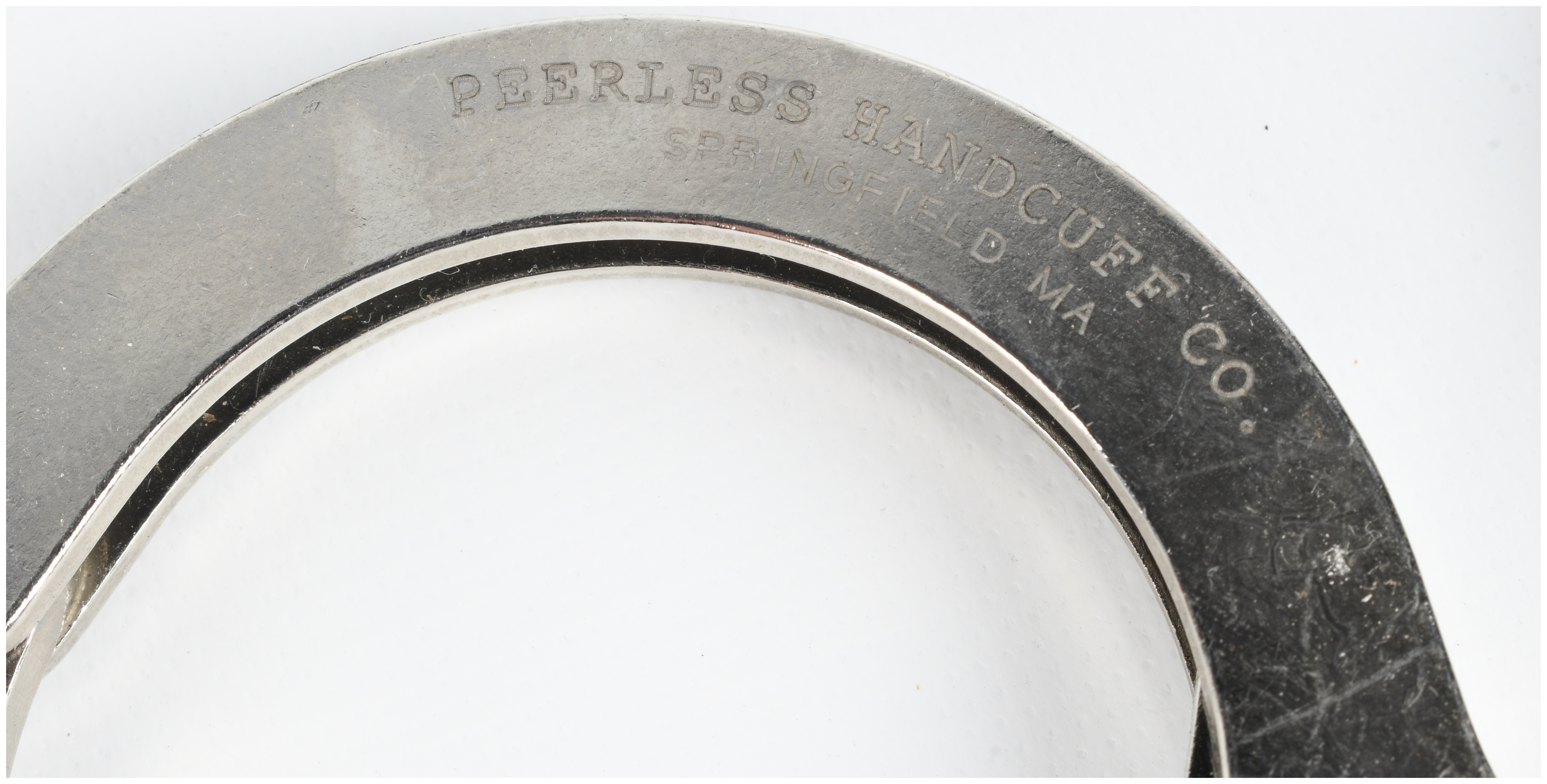 Peerless Handcuff Company Model 700C Chain Link Handcuffs with Original Box