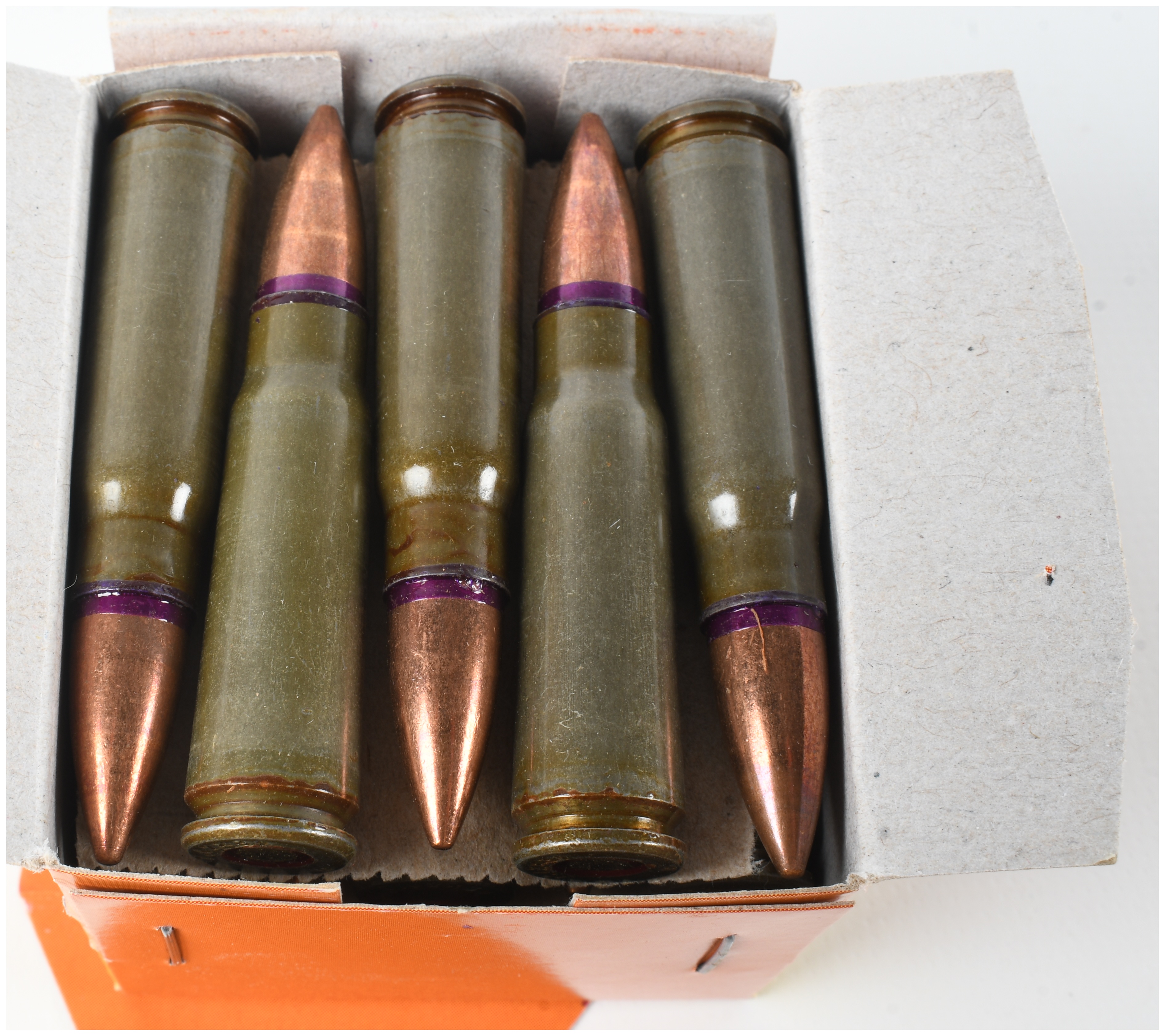 A Lot of 100 Rounds of Golden Tiger 7.62x39mm FMJBT Ammunition