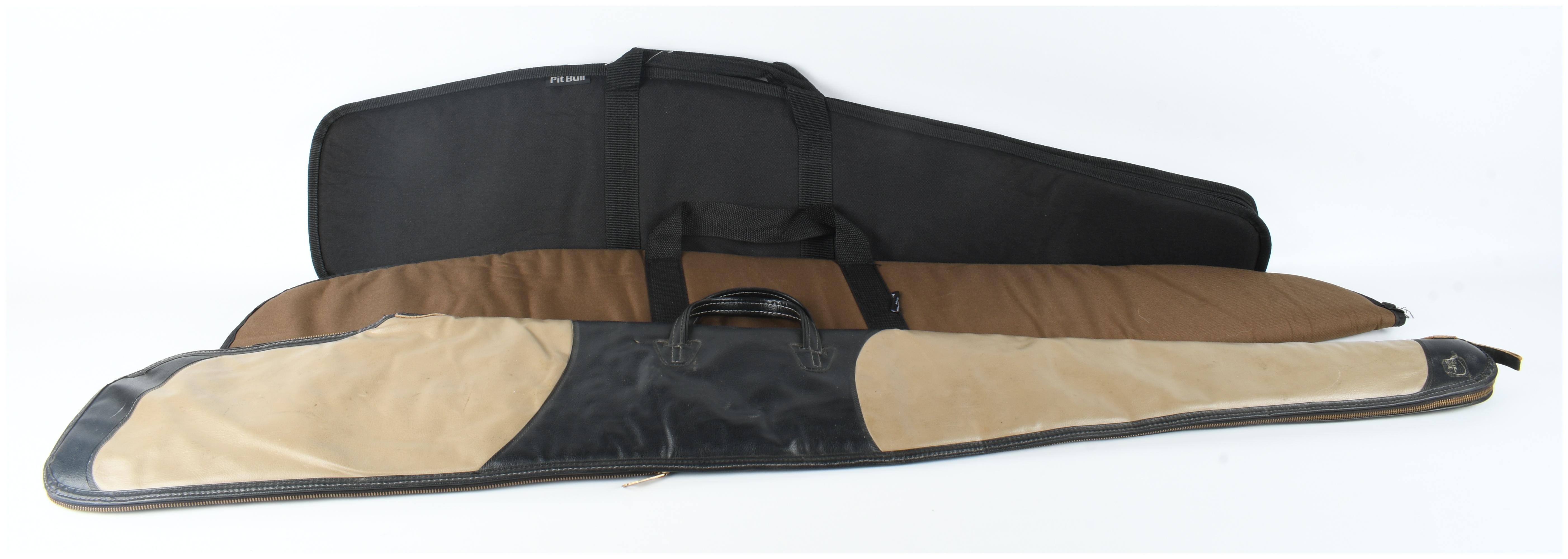 A Collection of 3 Gun Cases and Slips Including Plano and Boyt Models