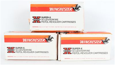 A Lot of 132 Rounds Winchester Super-X .38 Special Ammunition. This lot consists of a total of 