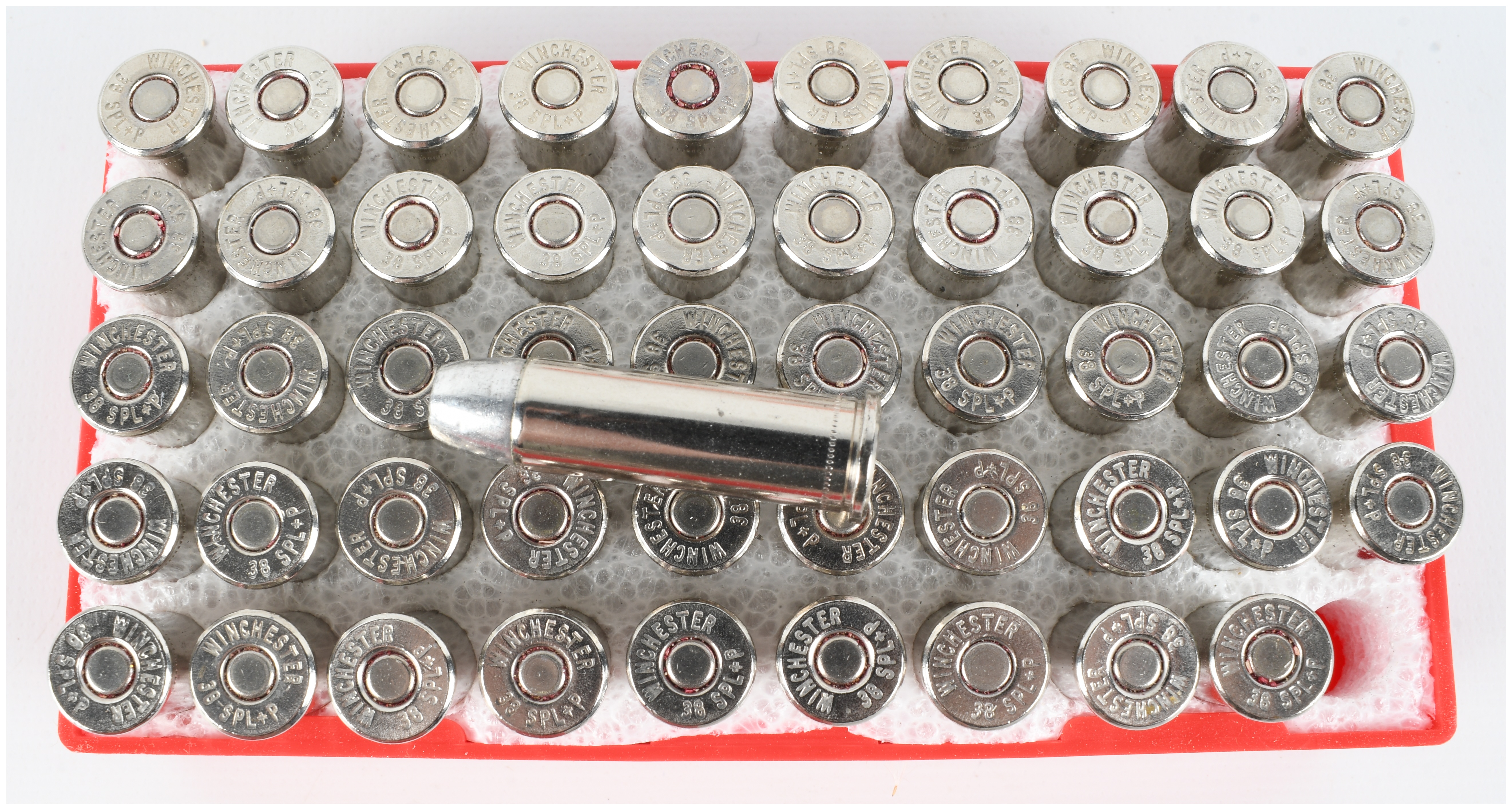 A Lot of 132 Rounds Winchester Super-X .38 Special Ammunition