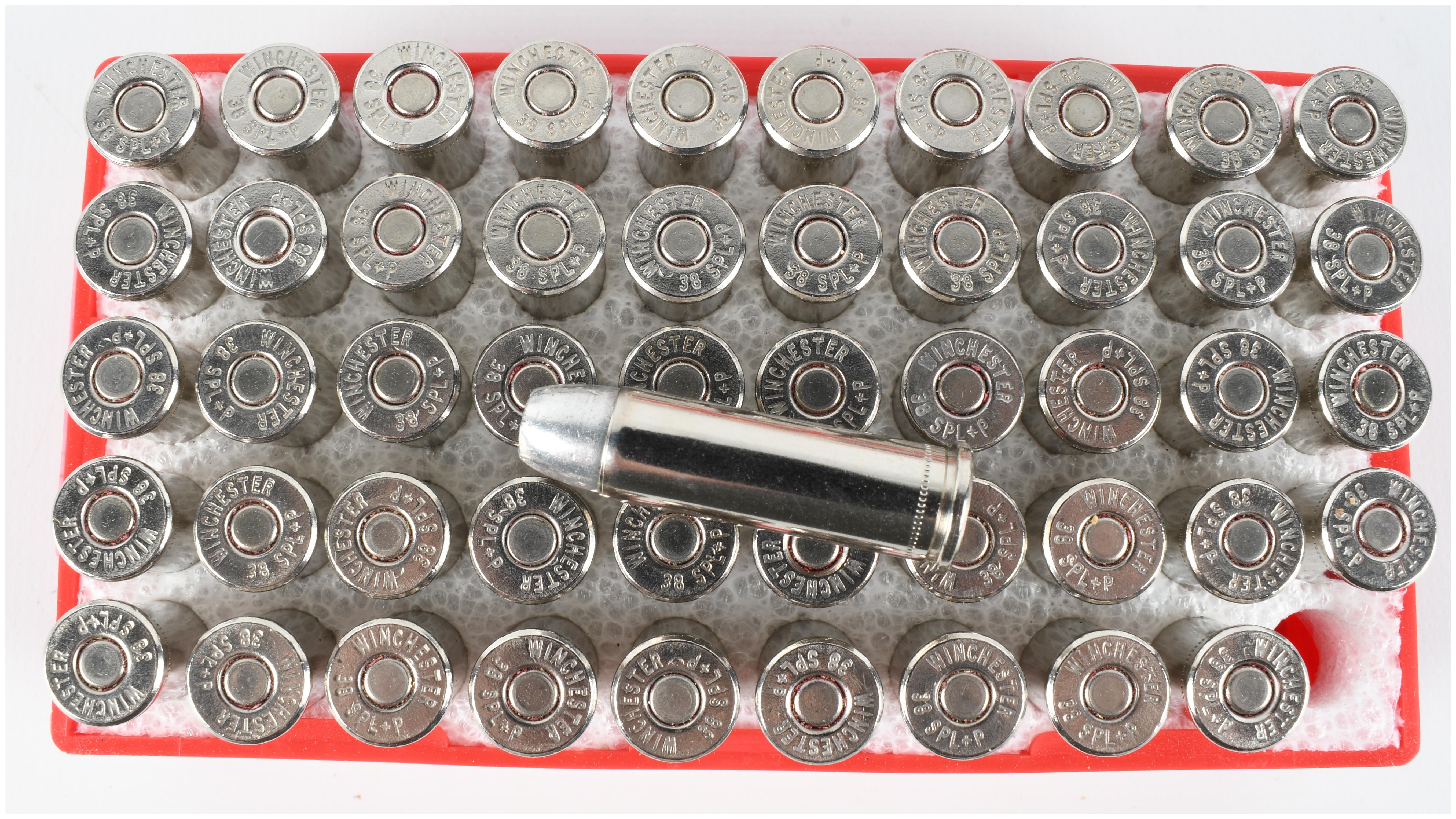 A Lot of 132 Rounds Winchester Super-X .38 Special Ammunition