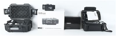 SiOnyx Aurora Black Digital Night Vision Monocular Camera and 940nm IR Illuminator Kit. A SiOnyx 