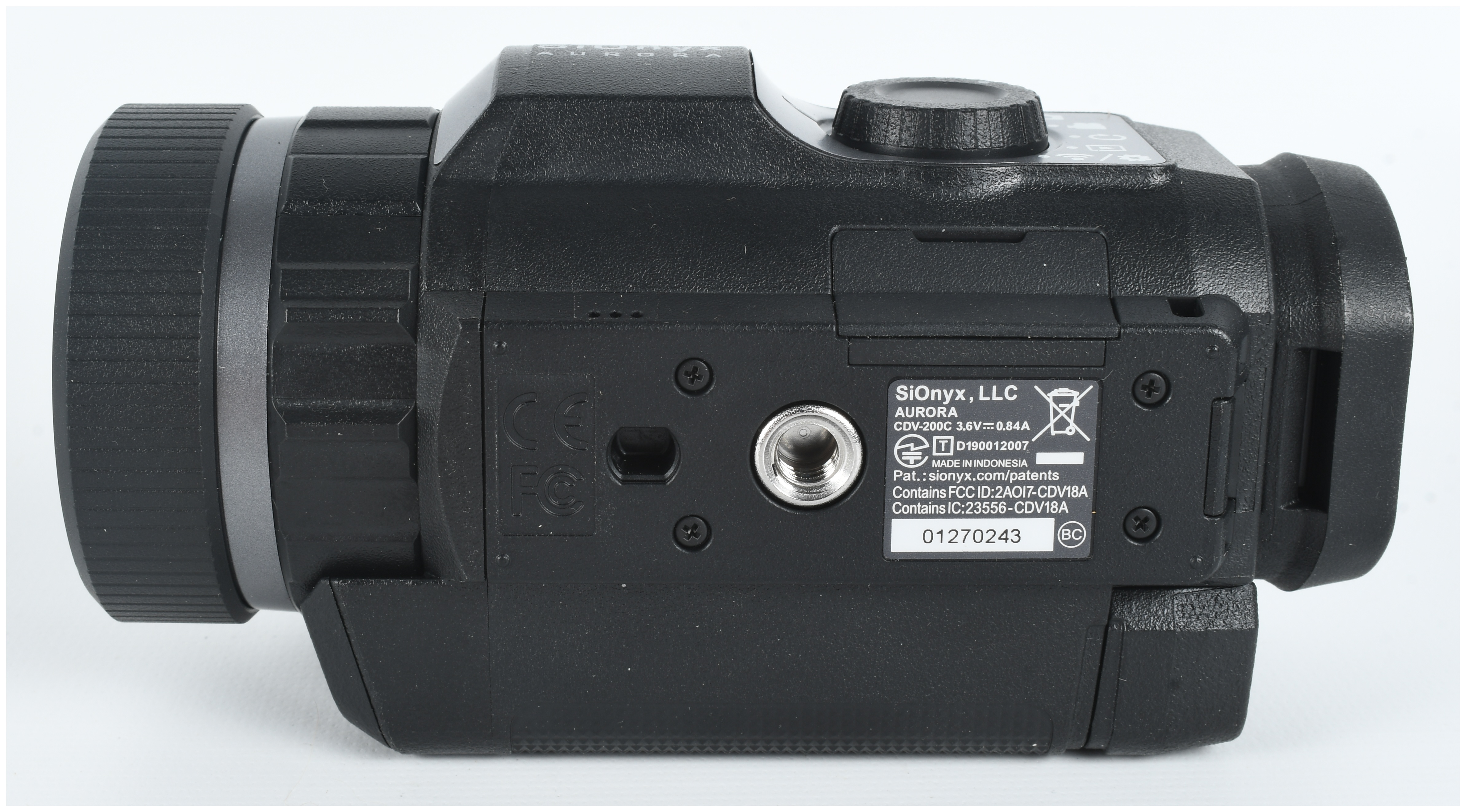 SiOnyx Aurora Black Digital Night Vision Monocular Camera and 940nm IR Illuminator Kit
