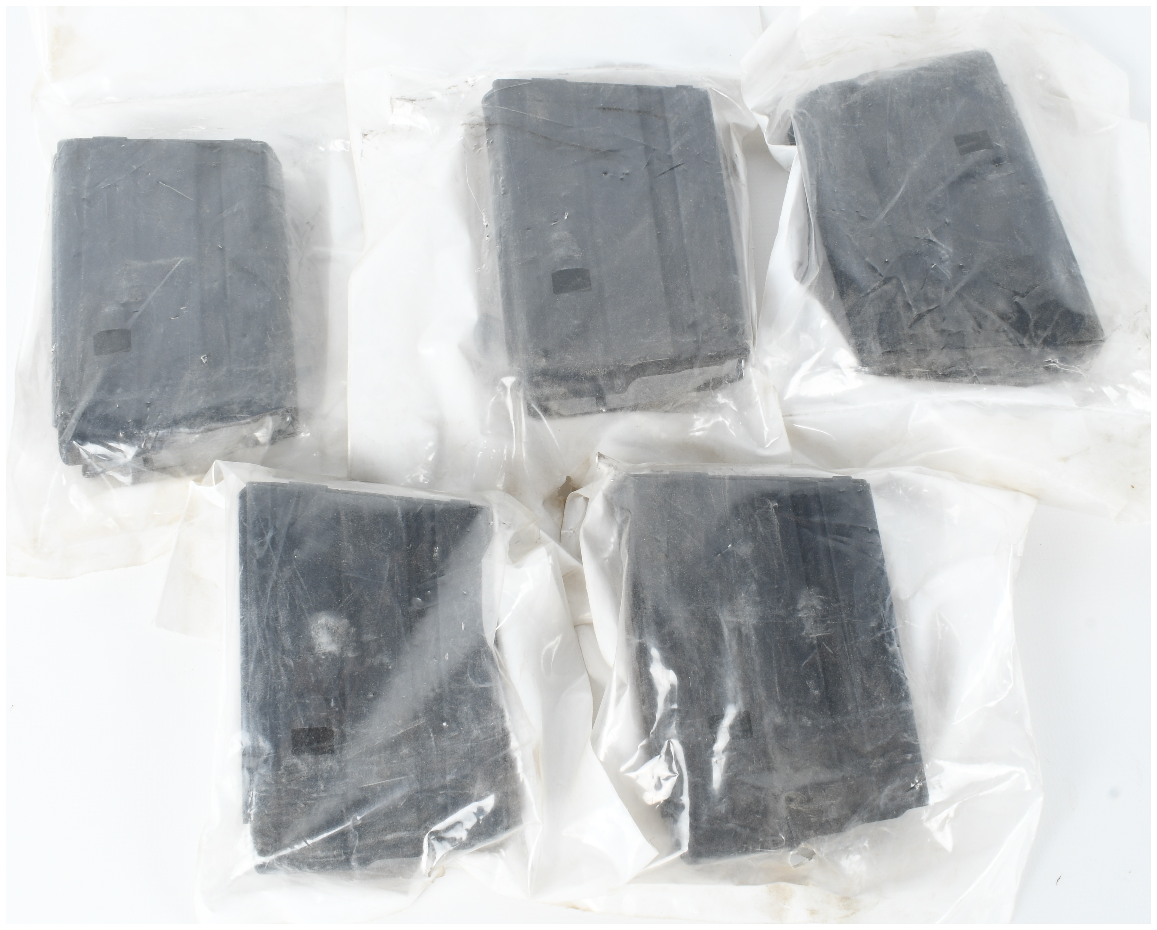 A Lot of 5 ASC 10-68-SS-BM-G-ASC 10-Round Stainless Steel Magazines 6.8 SPC