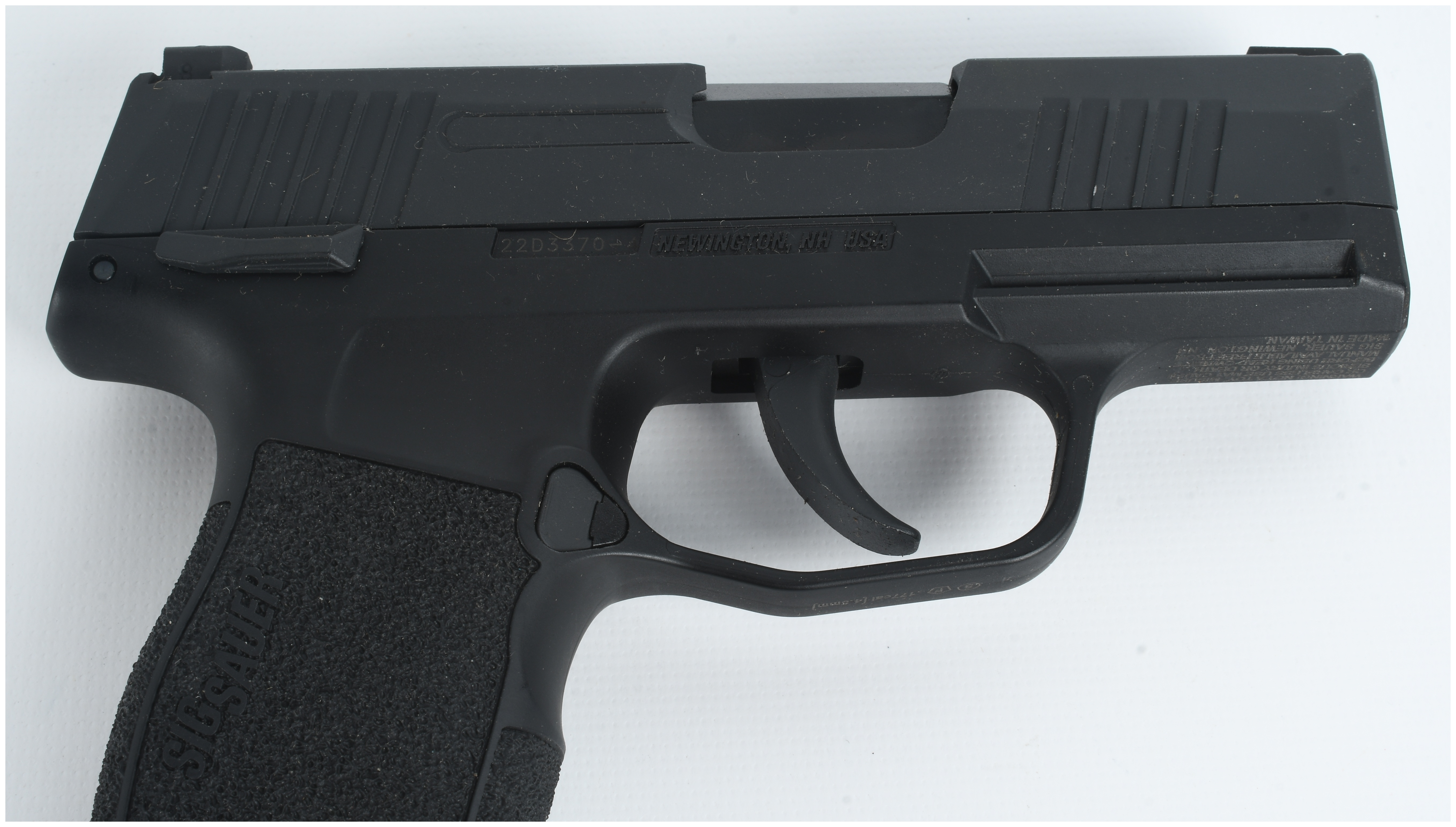Two .177 Caliber Air Pistols Modeled After Sig Sauer P365 and Glock 19