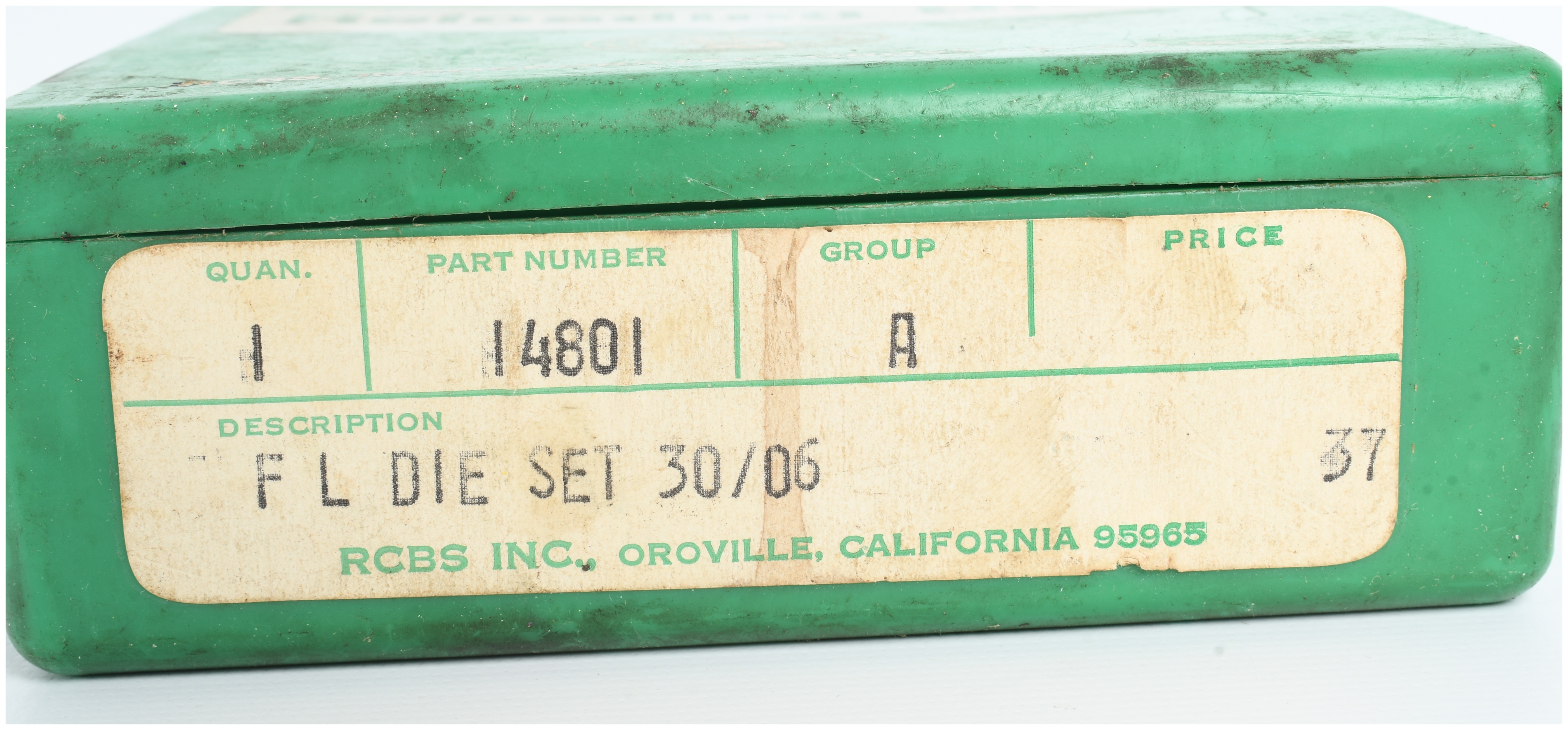 RCBS Precisioneered 30-06 Full Length Die Set Part Number 14801