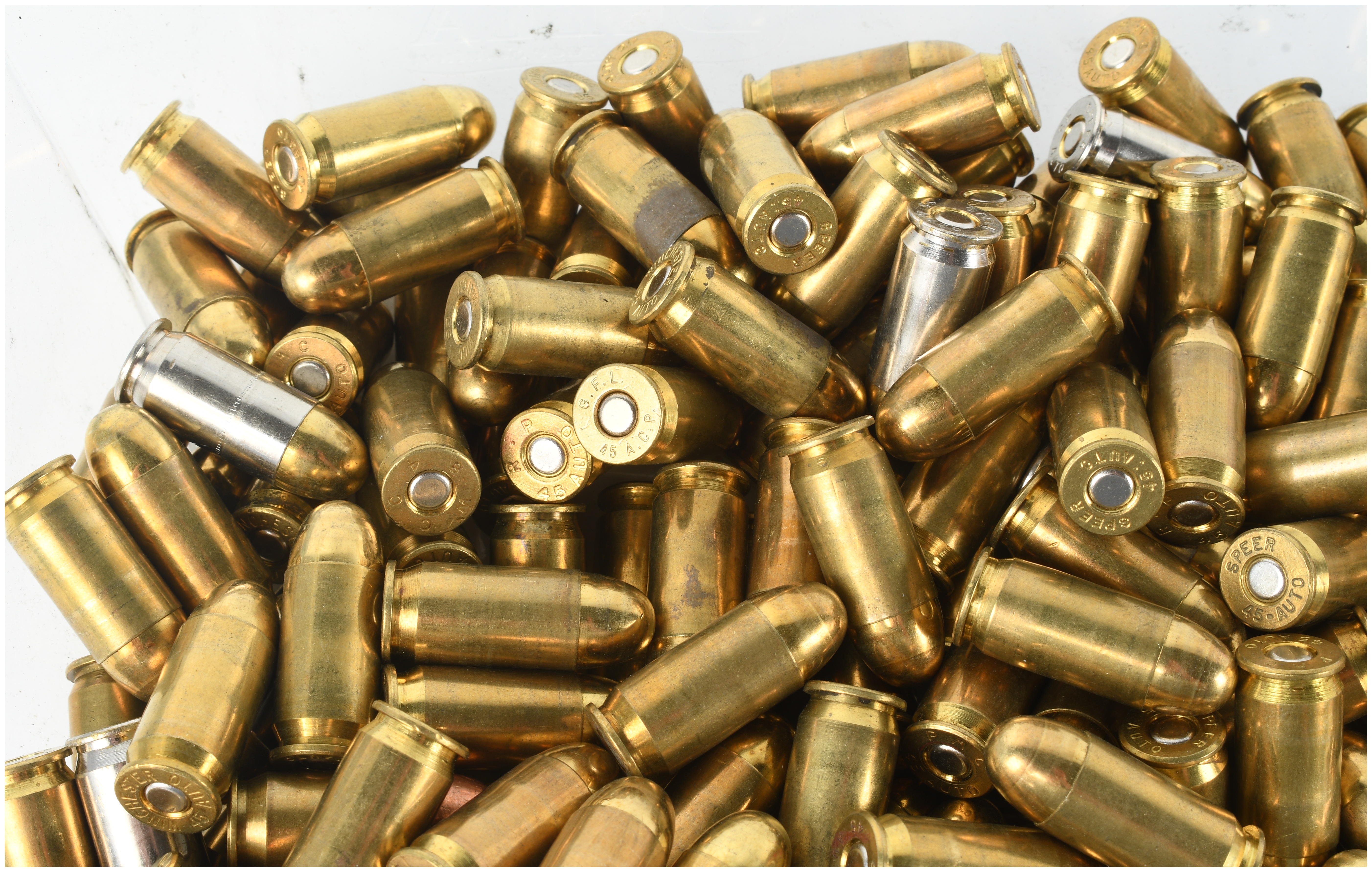 A Lot of 200 Rounds of Mixed .45 ACP Caliber Ammunition