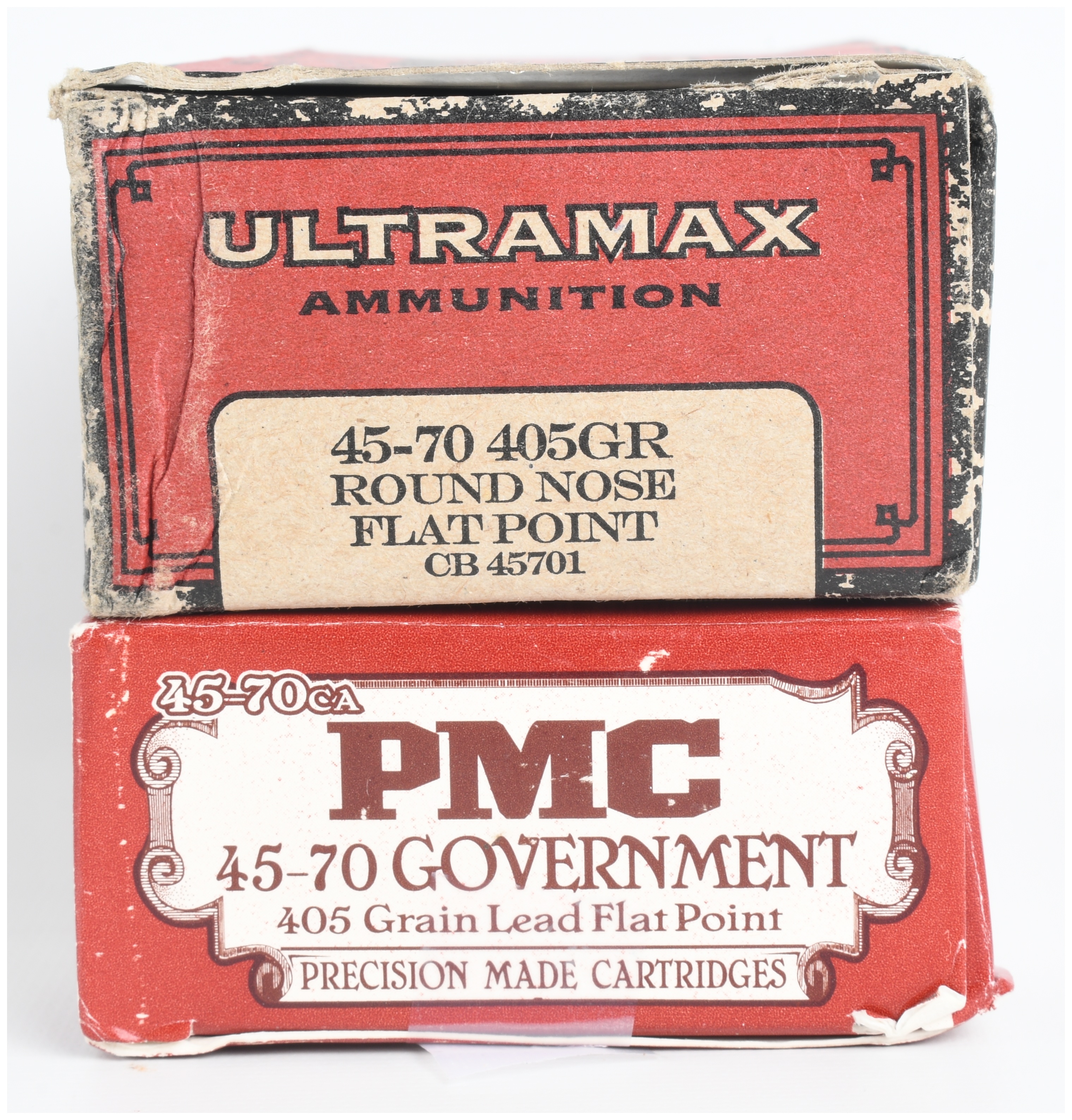 Forty Rounds of .45-70 Government Caliber Ammunition by Ultramax and PMC