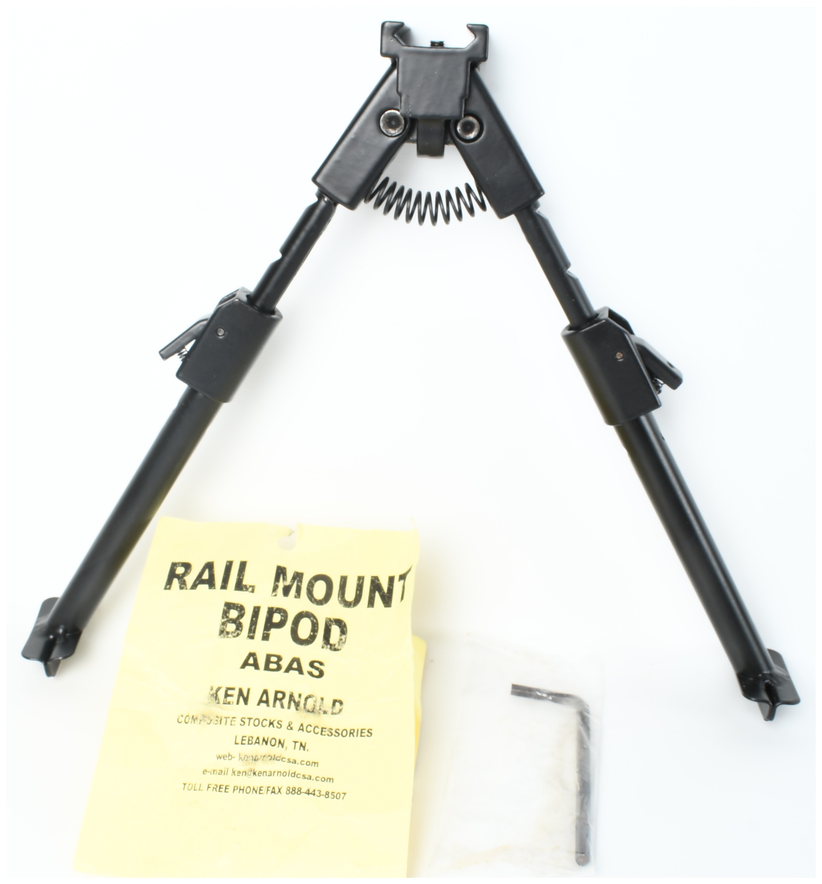 Ken Arnold Composite Stocks & Accessories ABAS Telescoping Rail Mount Bipod