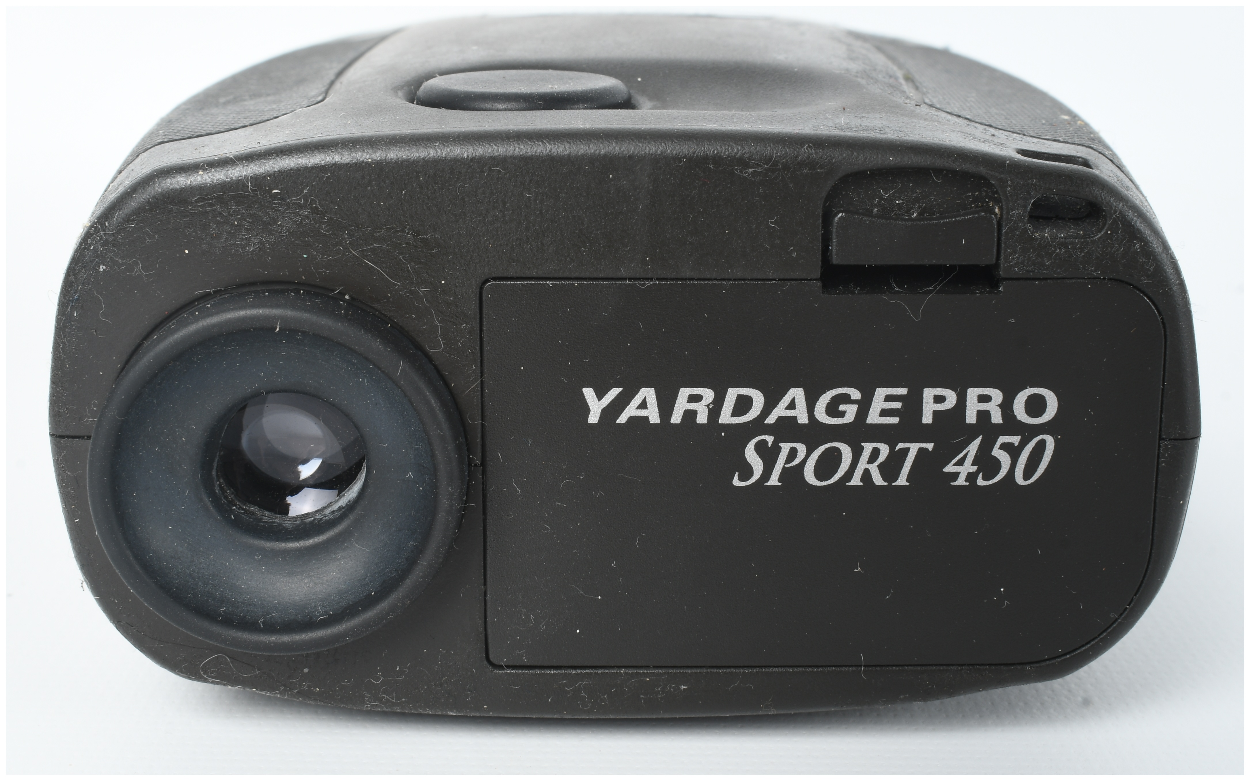 Two Optical Instruments including a Bushnell Yardage Pro Sport 450 Laser Rangefinder and Barska 8x21 Lucid View Compact Binoculars, with Cas
