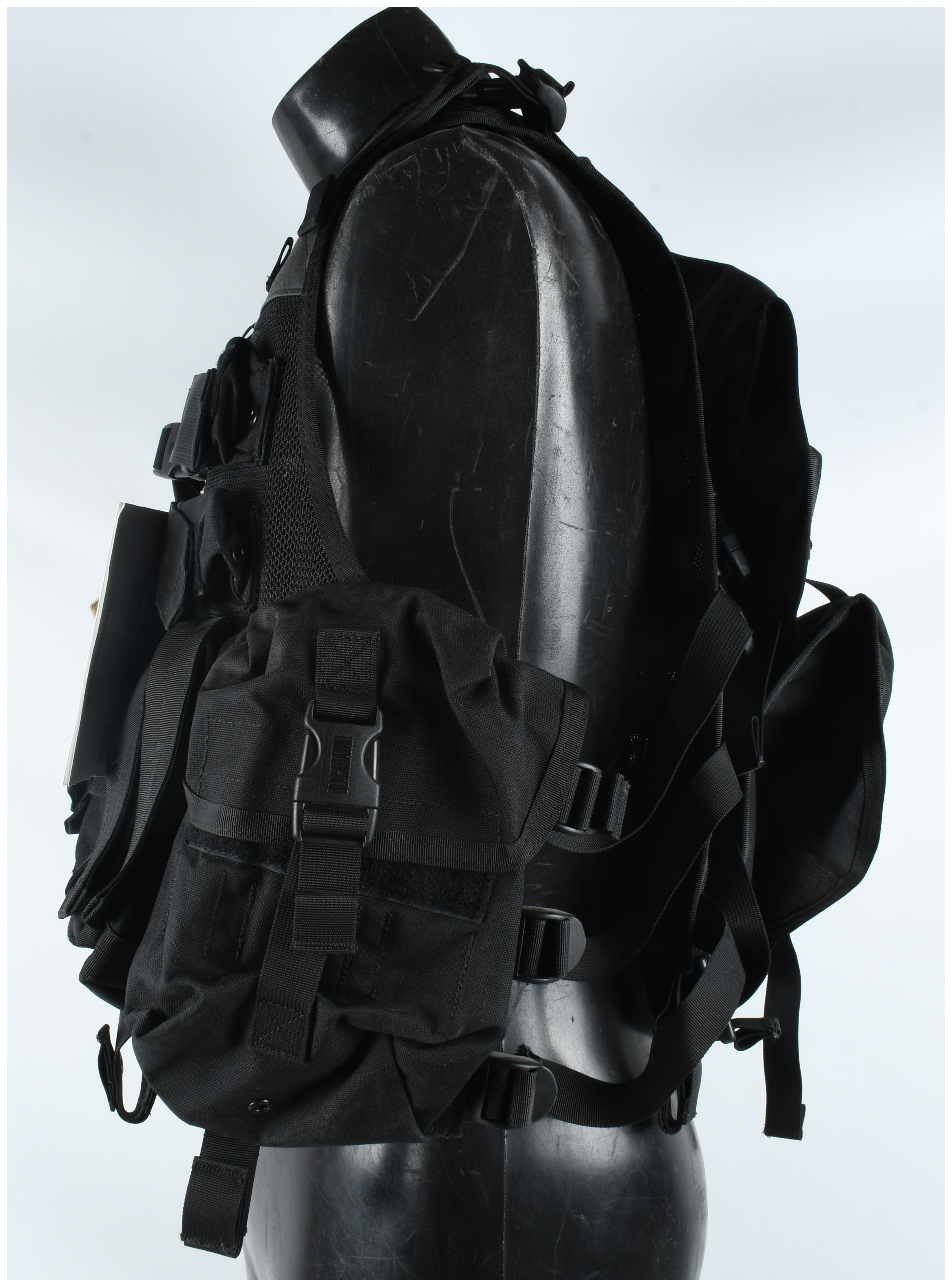 Blackhawk! Omega Series Elite Tactical Load Bearing Vest with Integrated Cargo Pack