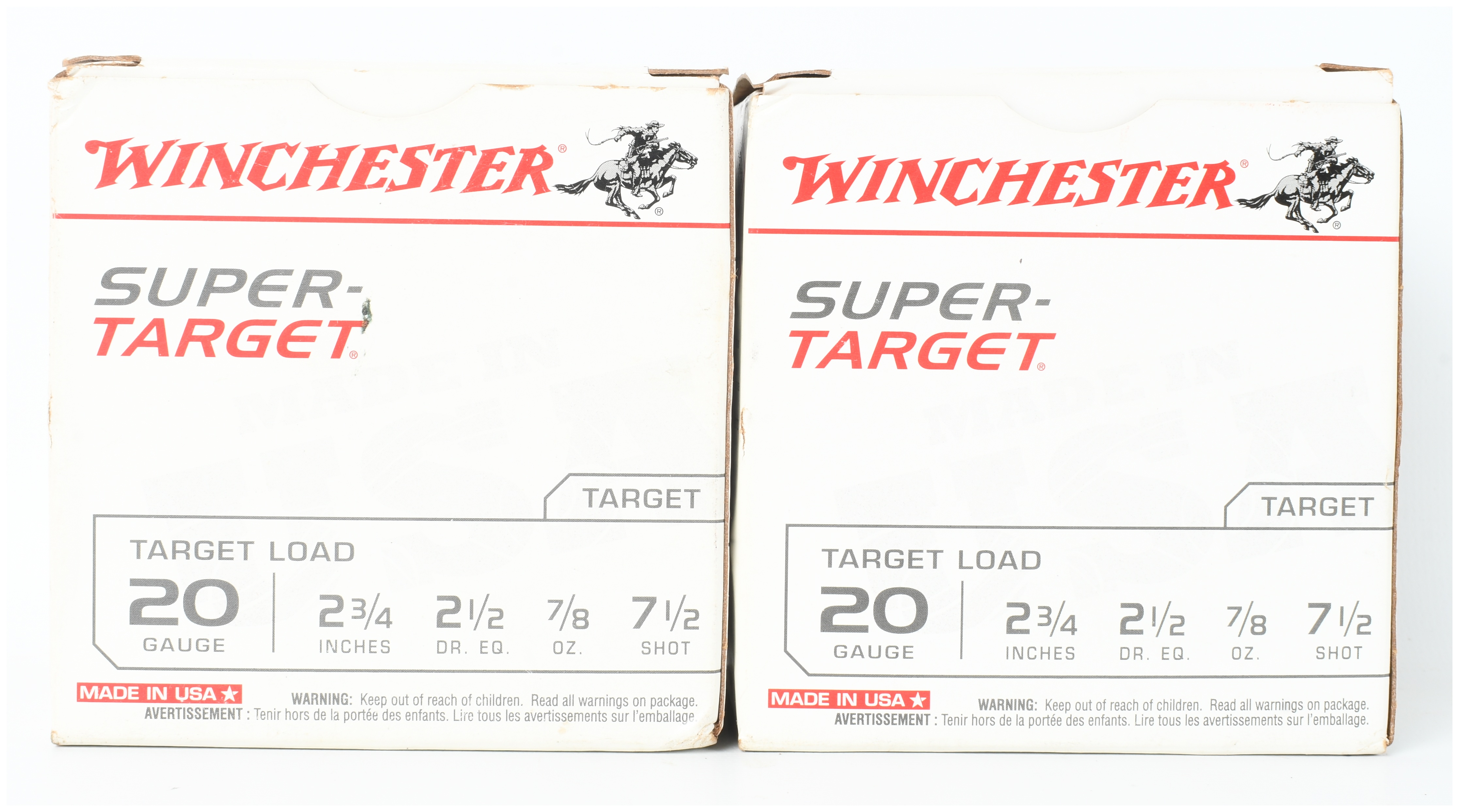 A Lot of 50 Winchester Super-Target Shotgun Ammunition 20 Gauge