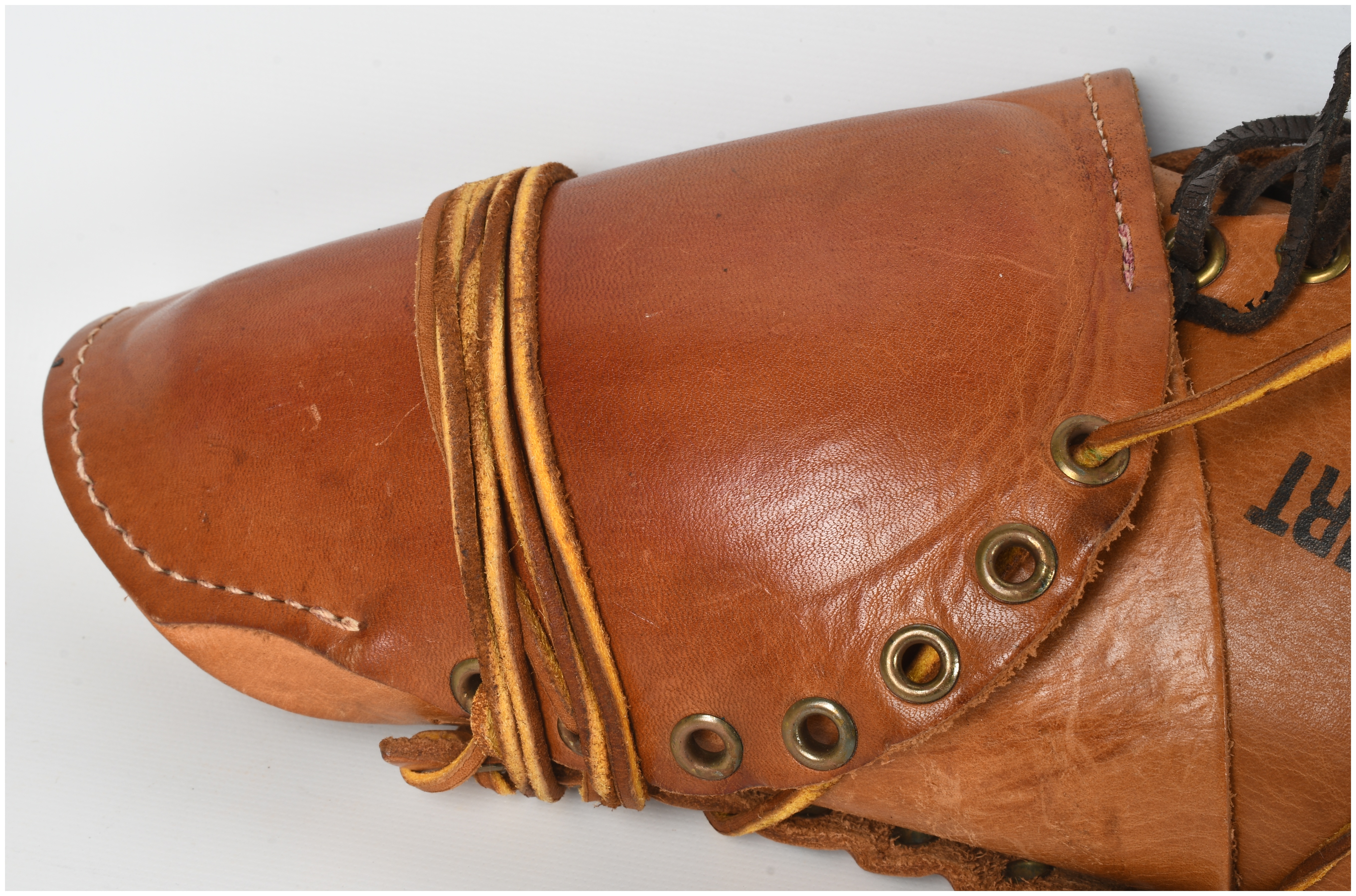 A Pair of U.S. M1 Garand Leather Sniper Rifle Cheek Pads