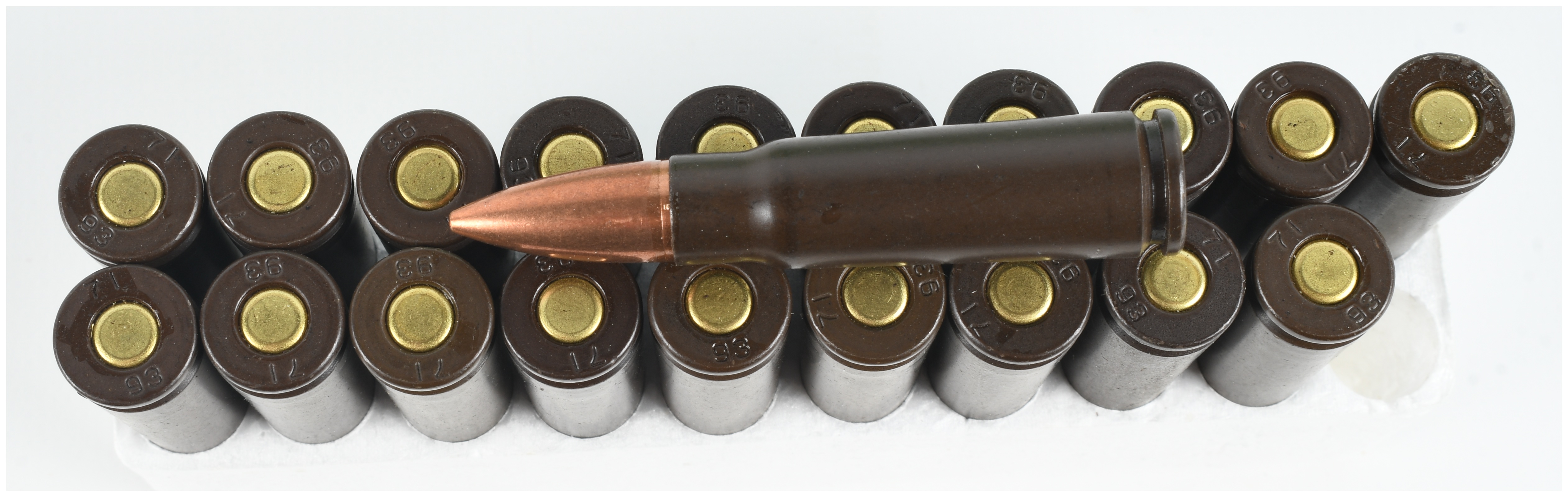 A Lot of 200 Rounds Norinco Steel Case Ammunition 7.62x39mm 1993