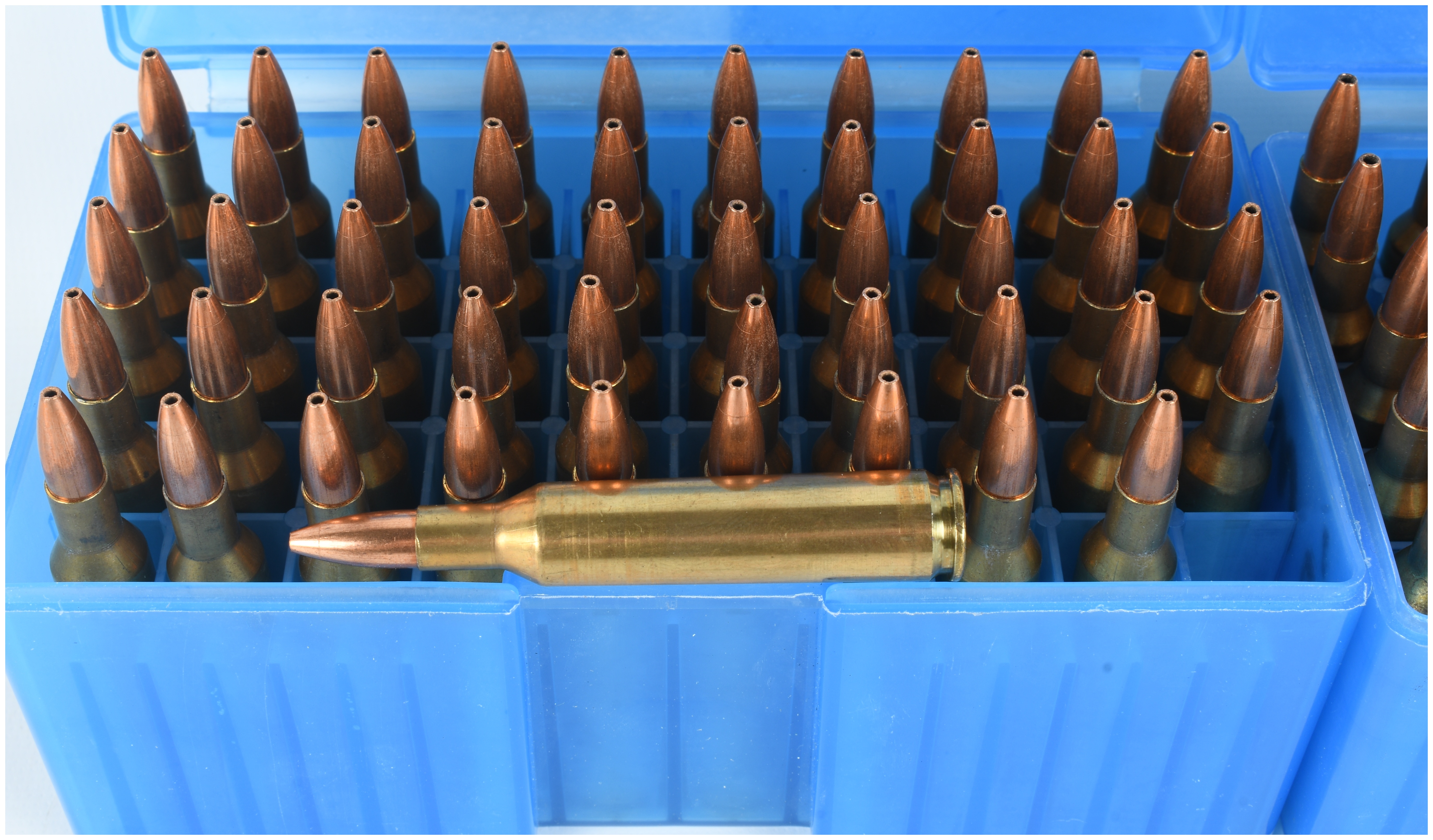 A Lot of 100 Rounds of 6mm Dasher Hand-Loaded Ammunition