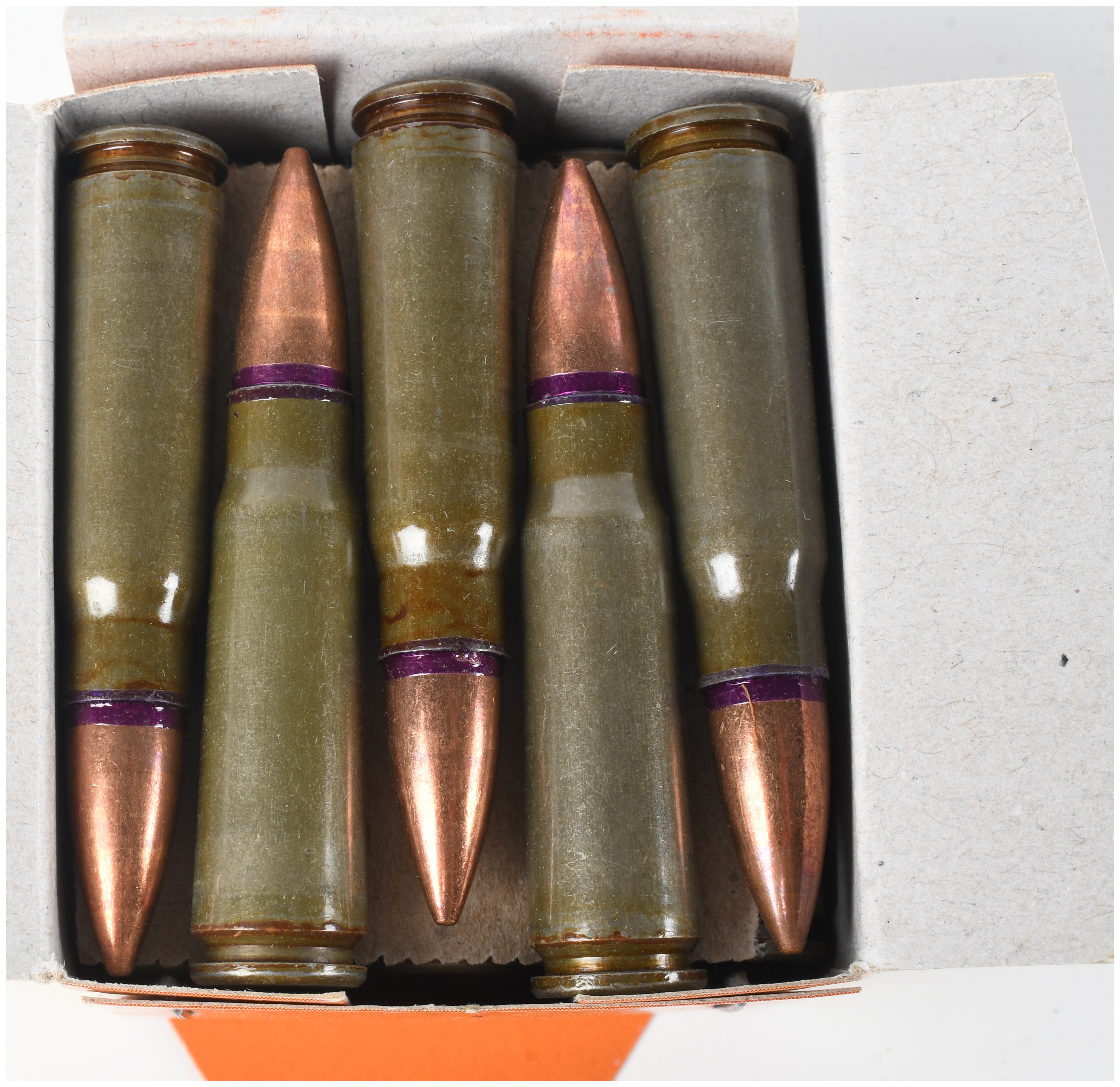 A Lot of 100 Rounds of Golden Tiger 7.62x39mm FMJBT Ammunition