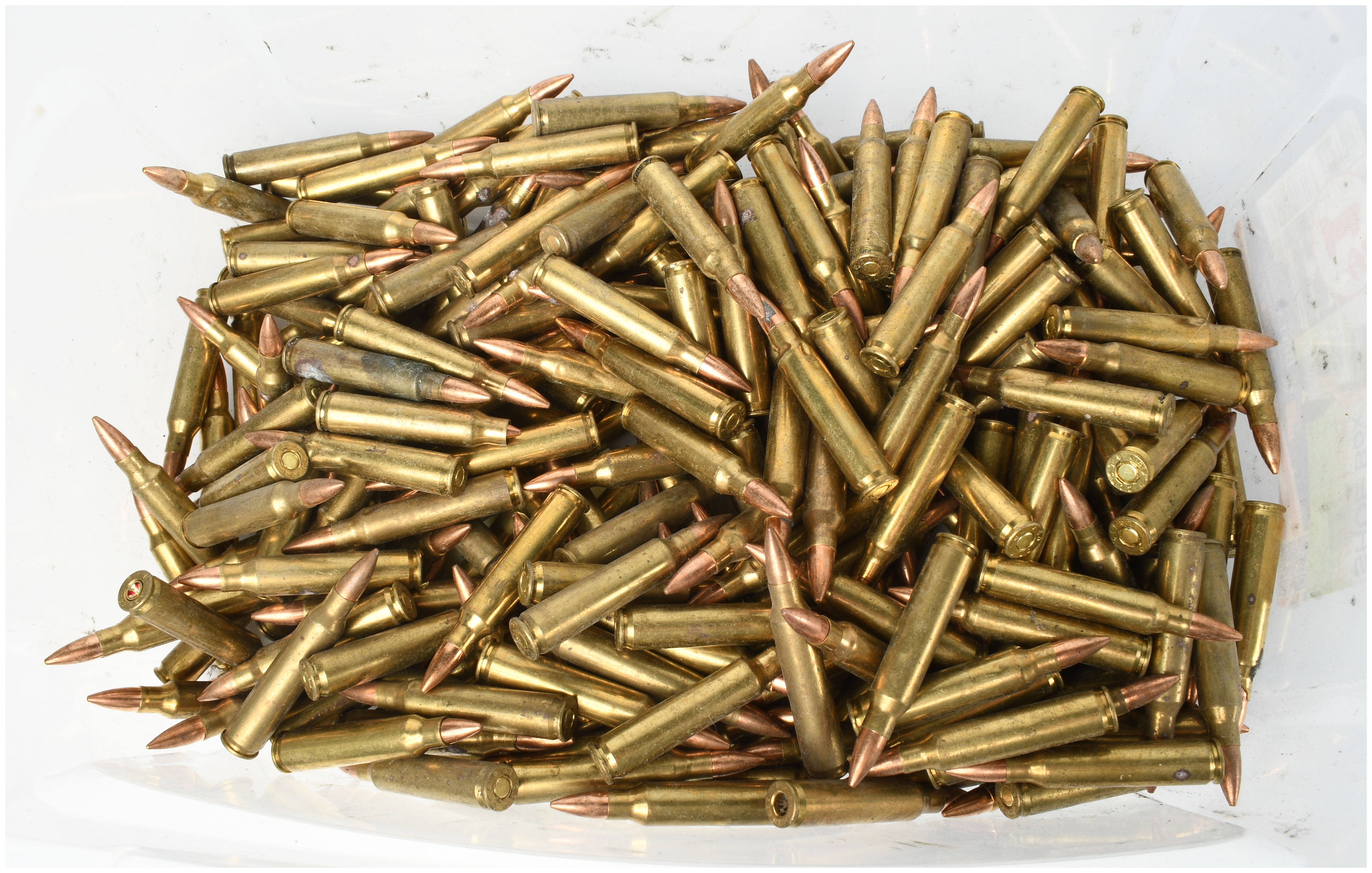 A Lot of 250 Lake City 5.56x45mm NATO Centerfire Rifle Ammunition