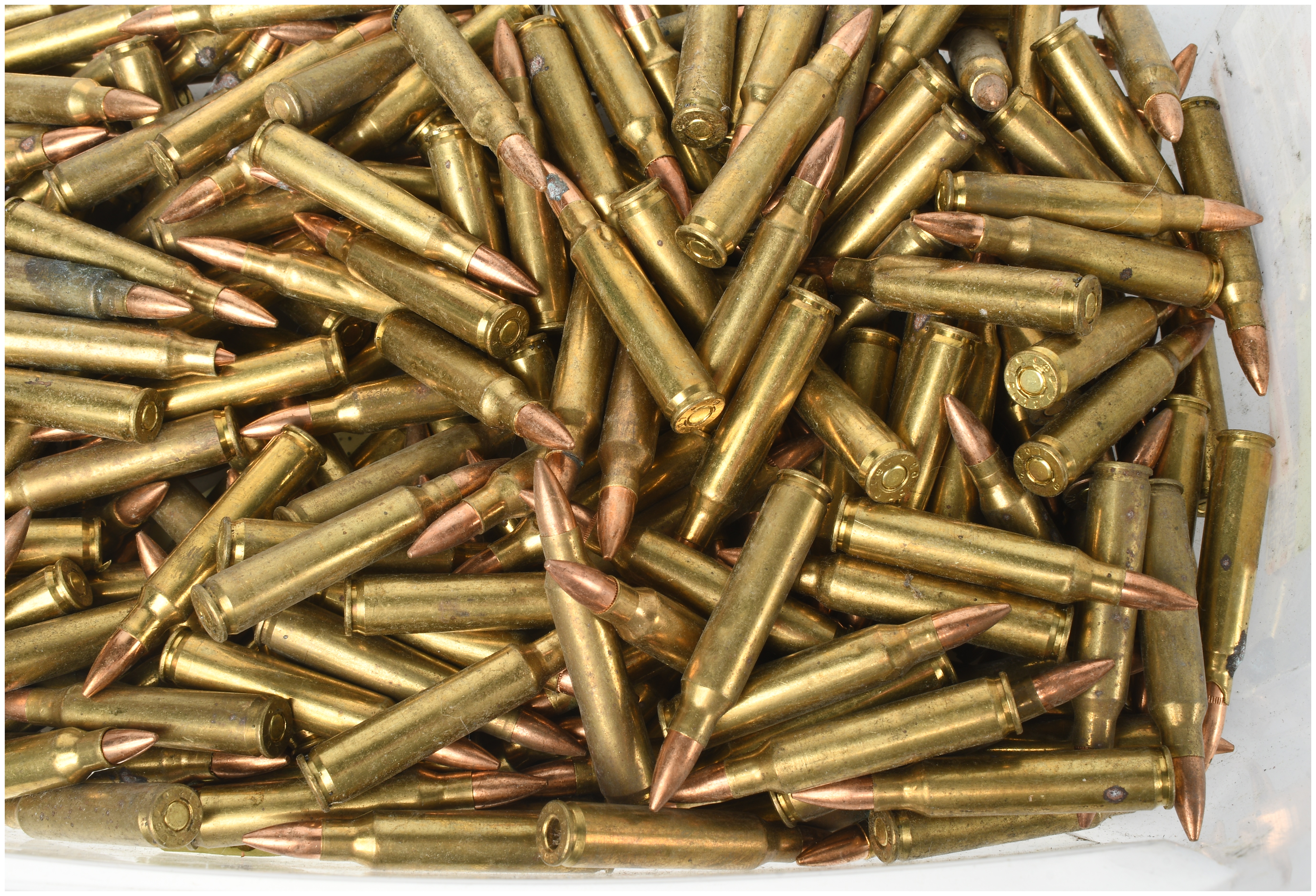 A Lot of 250 Lake City 5.56x45mm NATO Centerfire Rifle Ammunition
