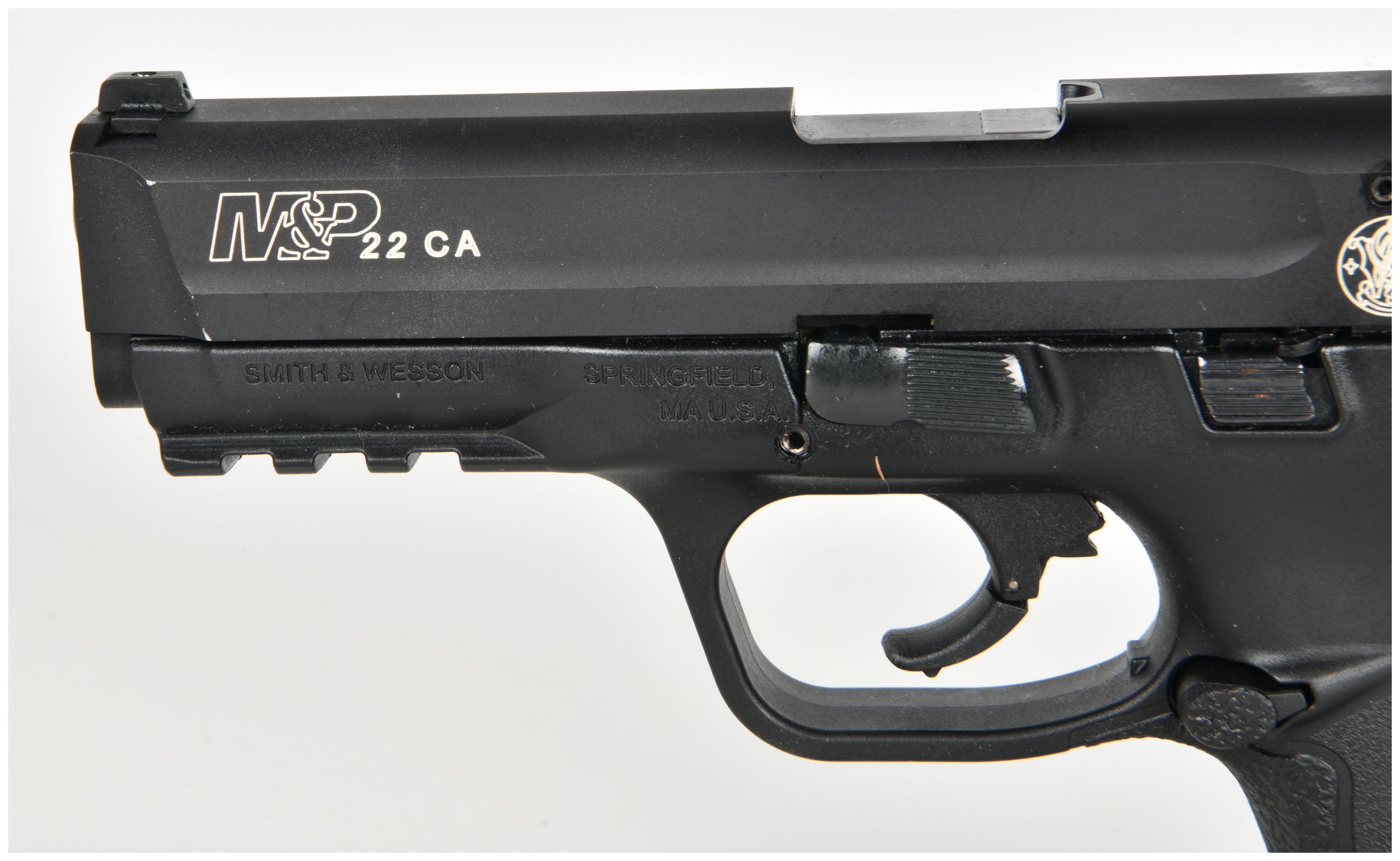 Smith & Wesson M&P22 CA Semi-Automatic Pistol .22 LR with 4.1 Inch Barrel