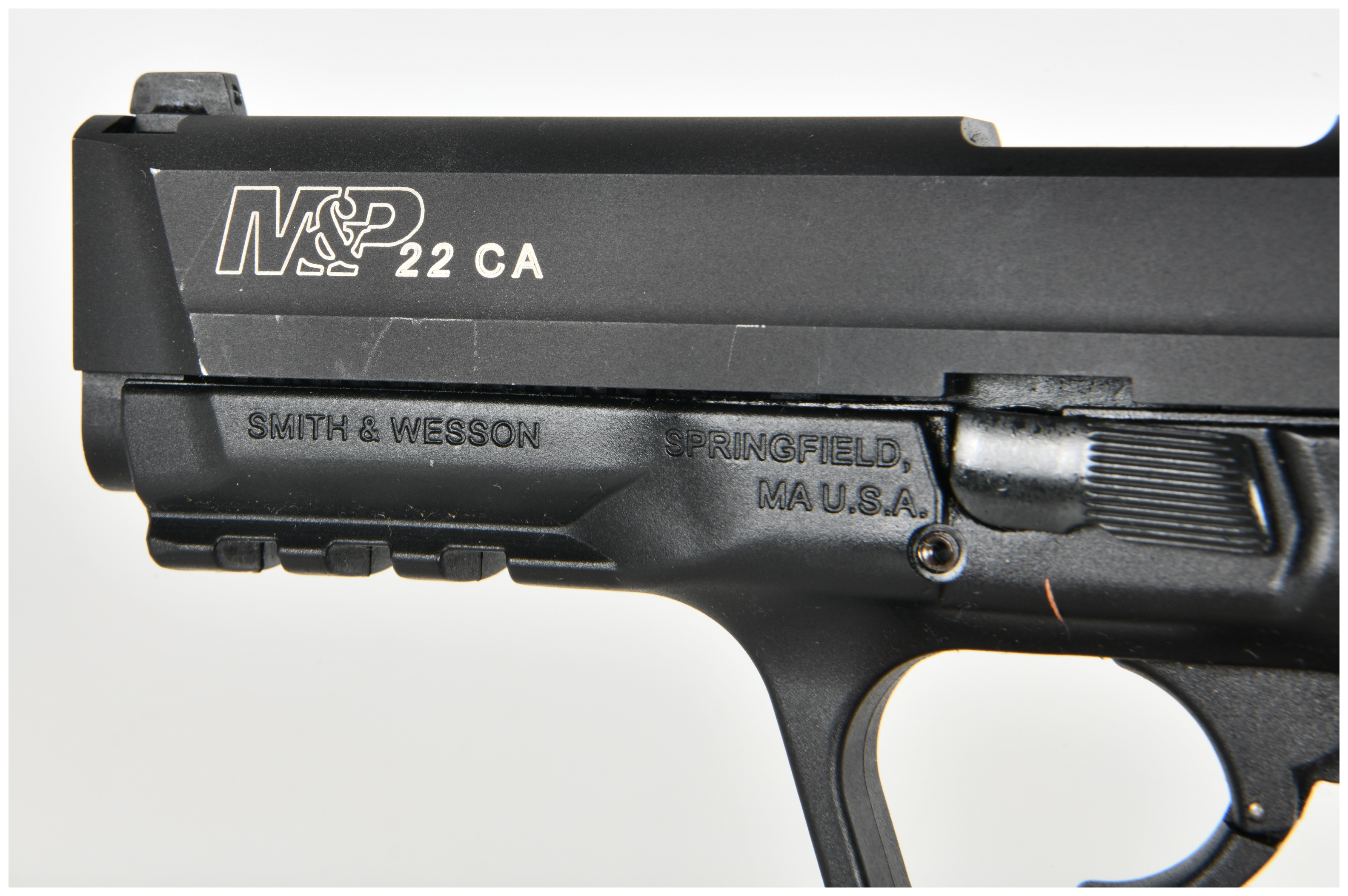 Smith & Wesson M&P22 CA Semi-Automatic Pistol .22 LR with 4.1 Inch Barrel
