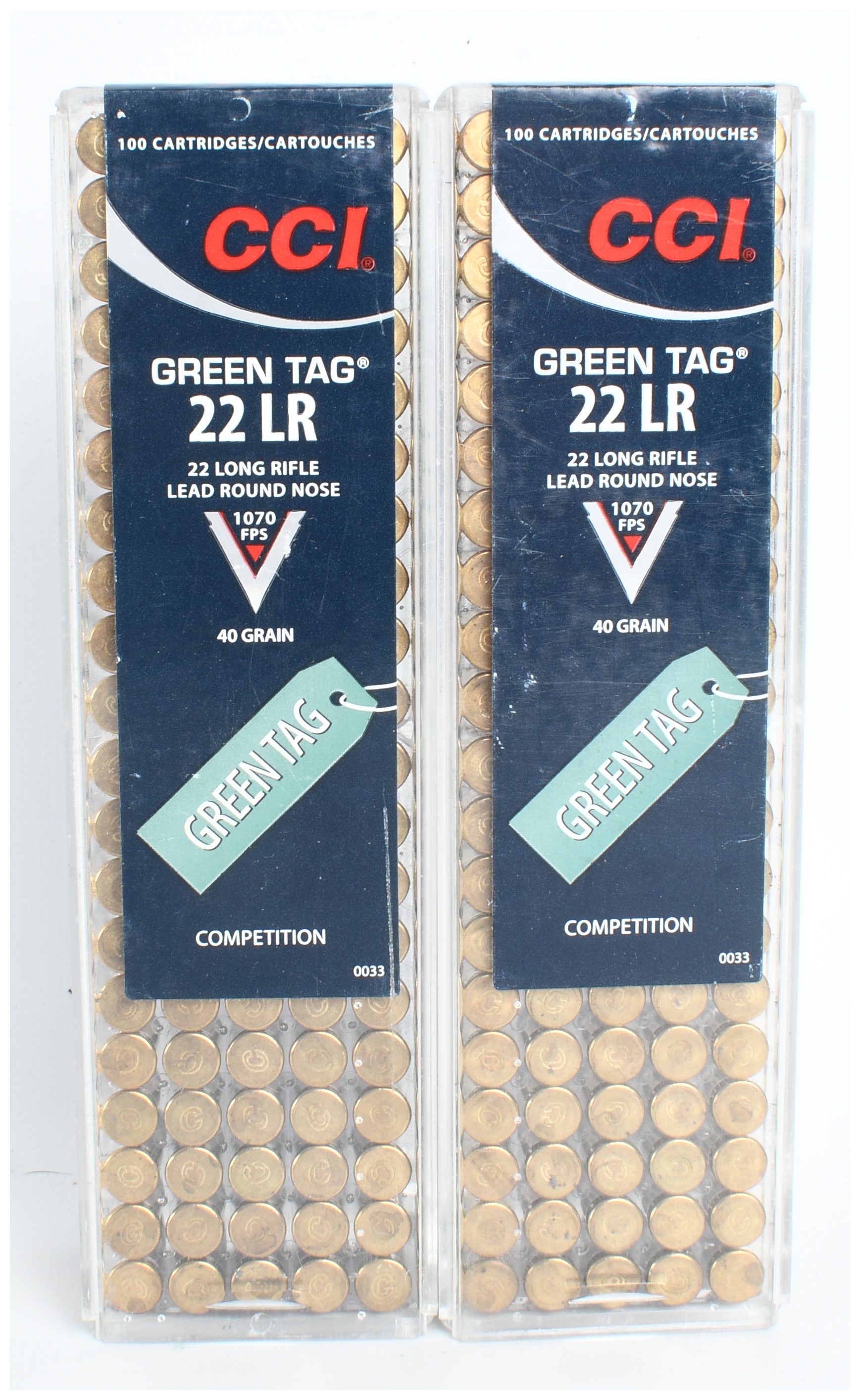 CCI Green Tag Competition .22 Long Rifle Ammunition 200 Cartridges