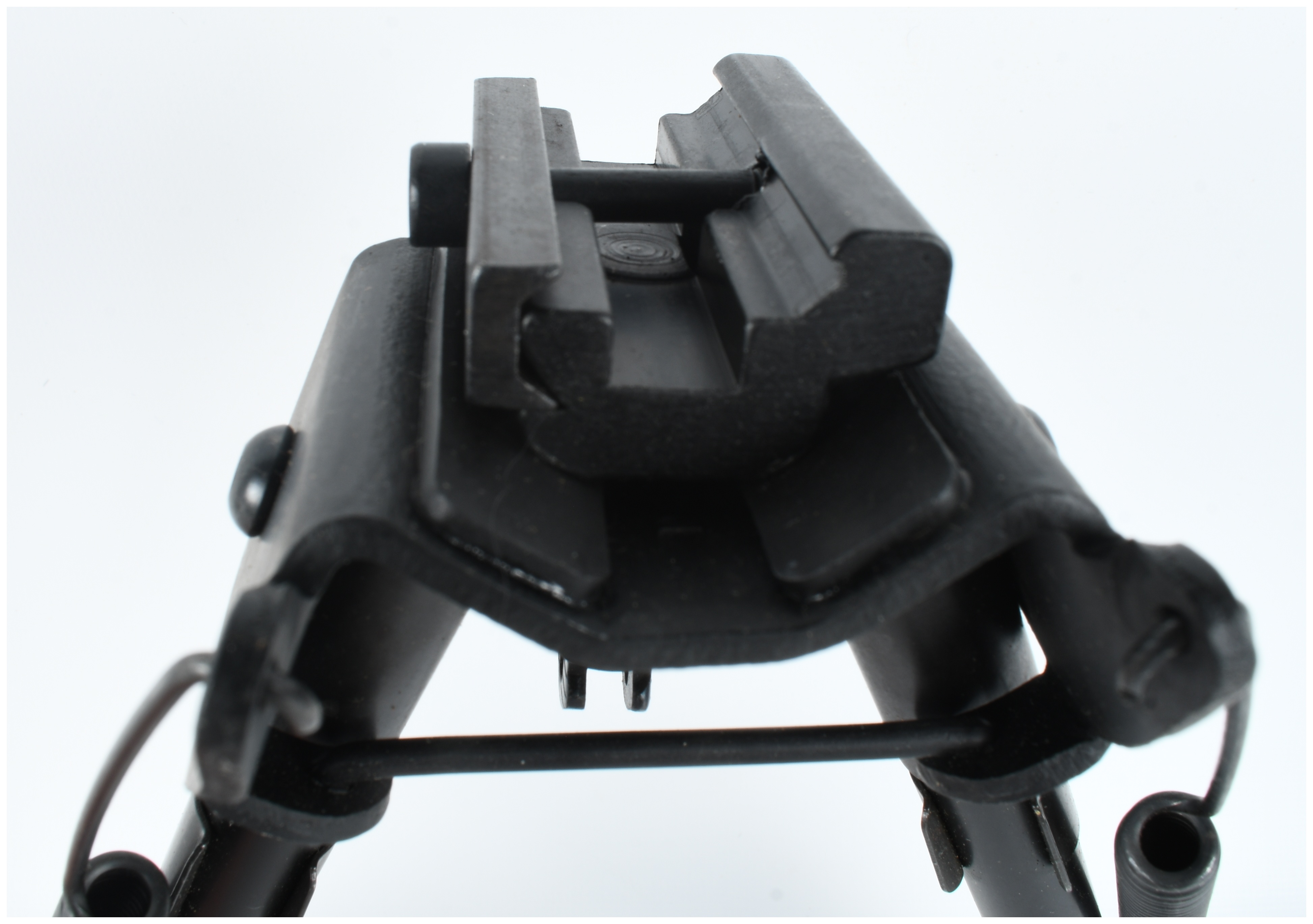 An NcSTAR Precision Grade Full Size Bipod with Mounting Accessories