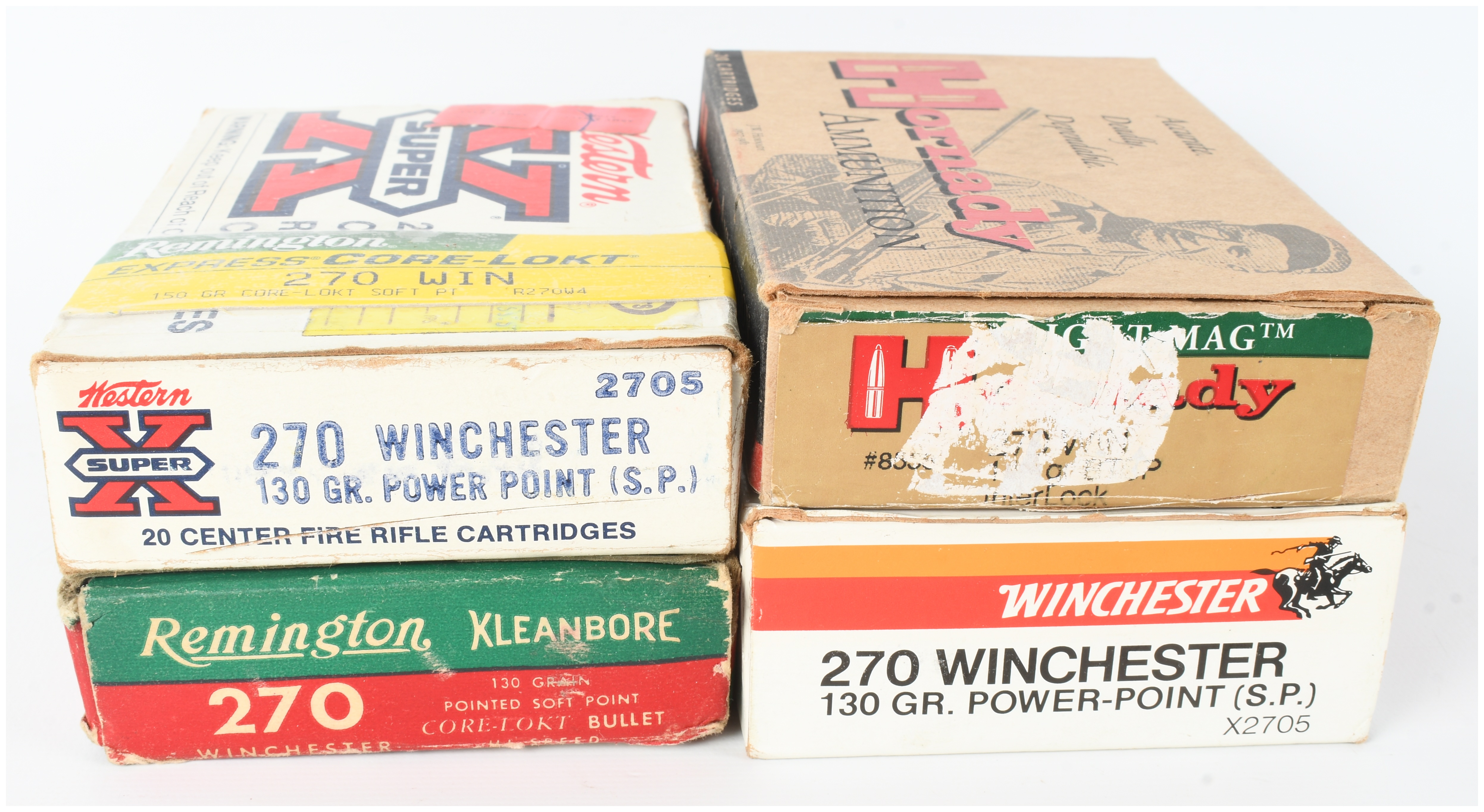 A Lot of 76 Rounds of .270 Winchester Centerfire Rifle Ammunition
