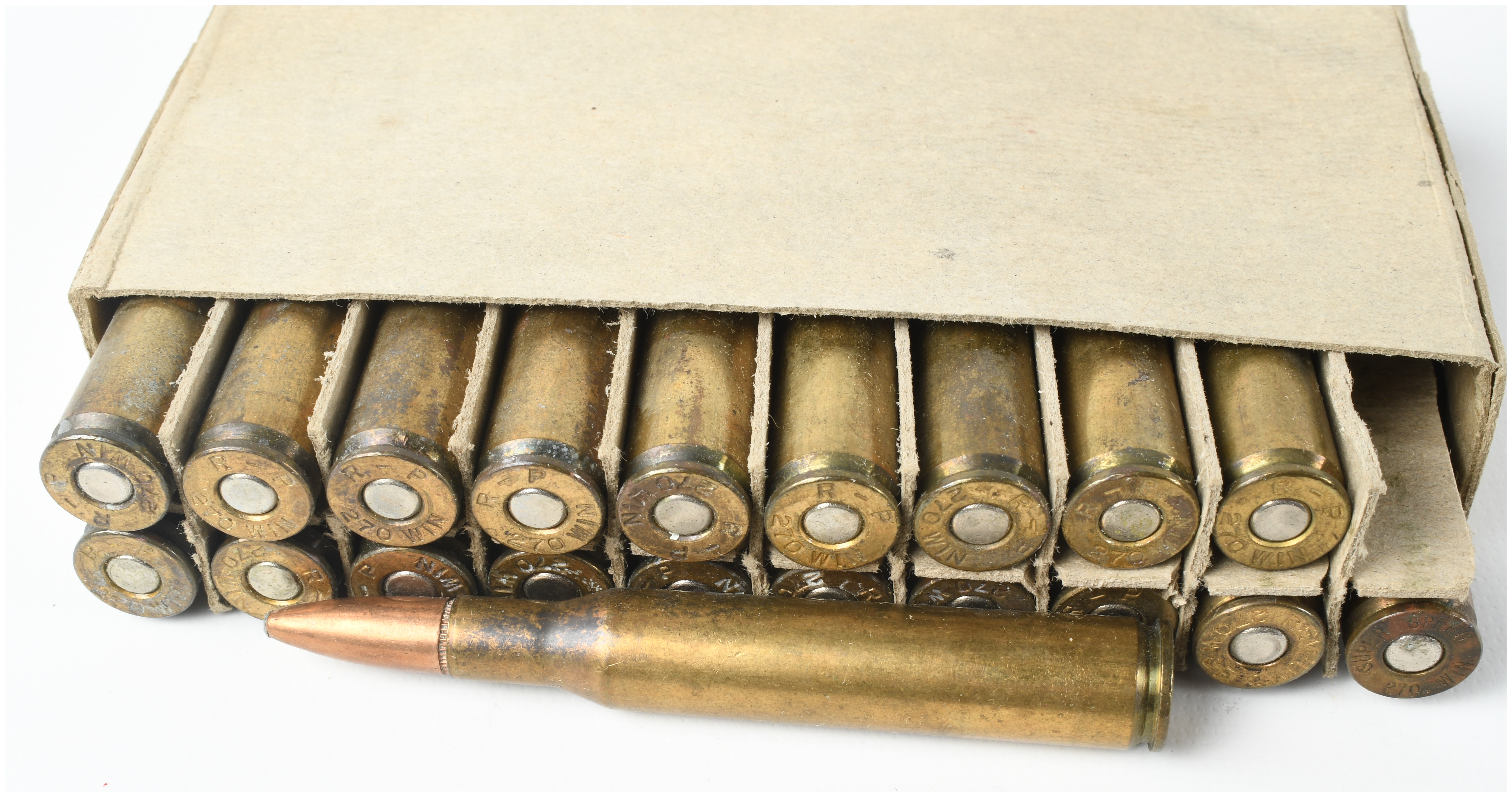 A Lot of 76 Rounds of .270 Winchester Centerfire Rifle Ammunition