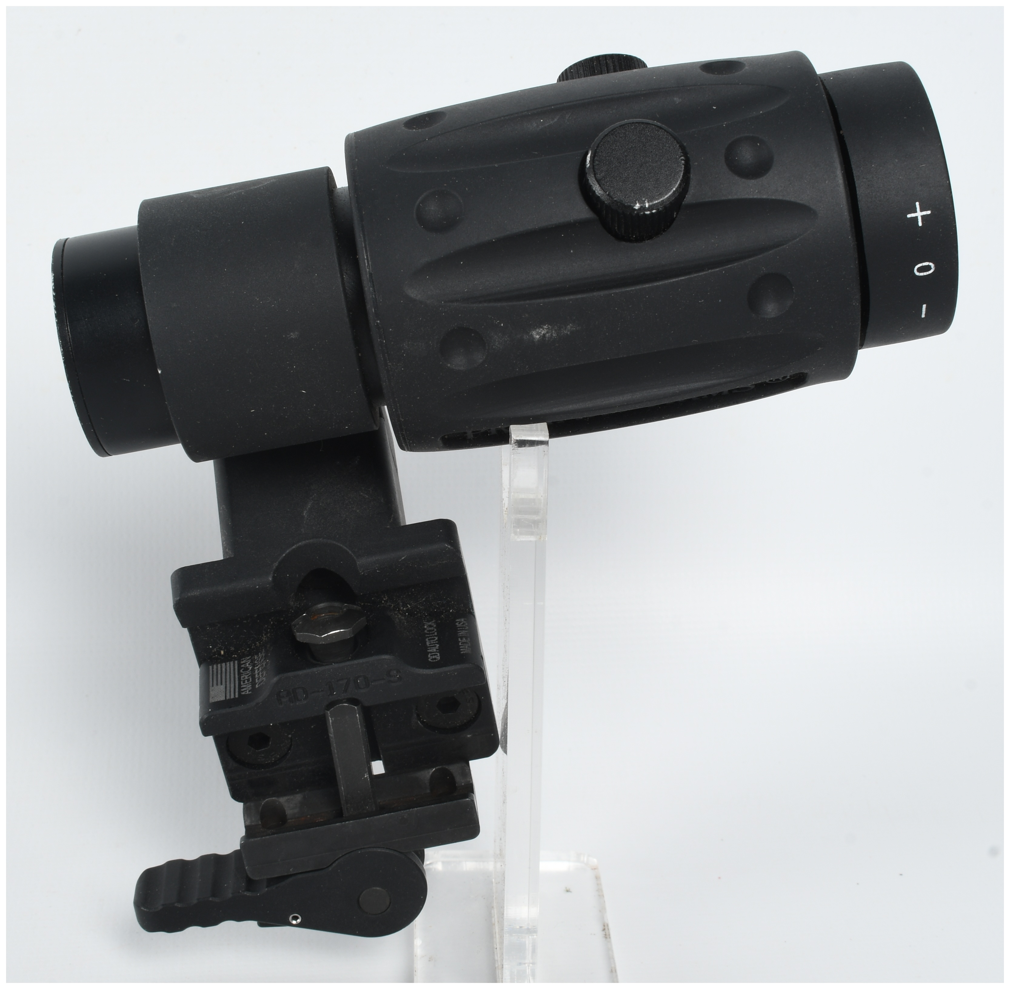 Primary Arms 3X Tactical Magnifier with American Defense AD-170-S Quick Detach Mount