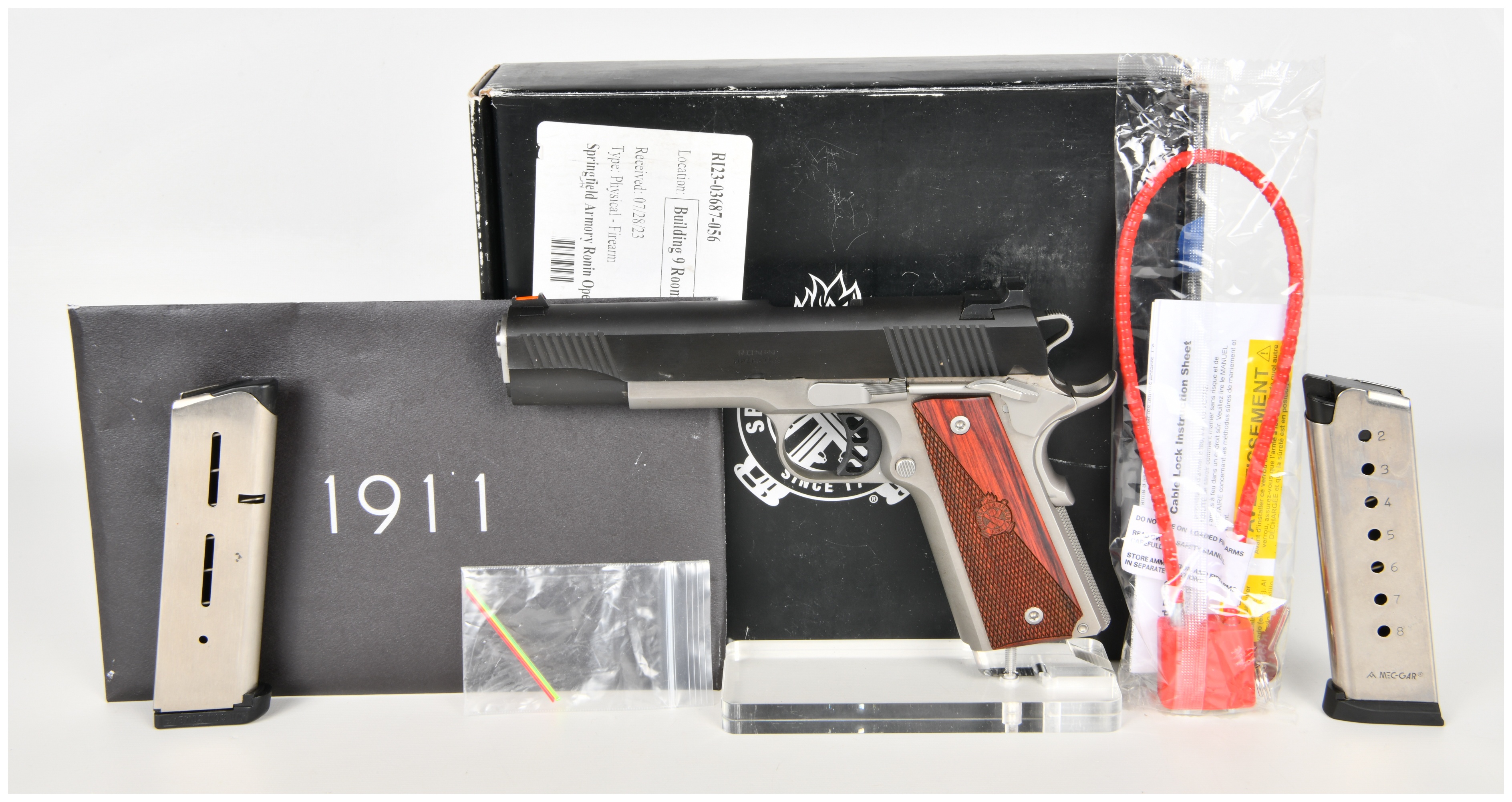 Springfield Armory Ronin Operator Semi-Automatic Pistol .45 AUTO with 5 Inch Barrel