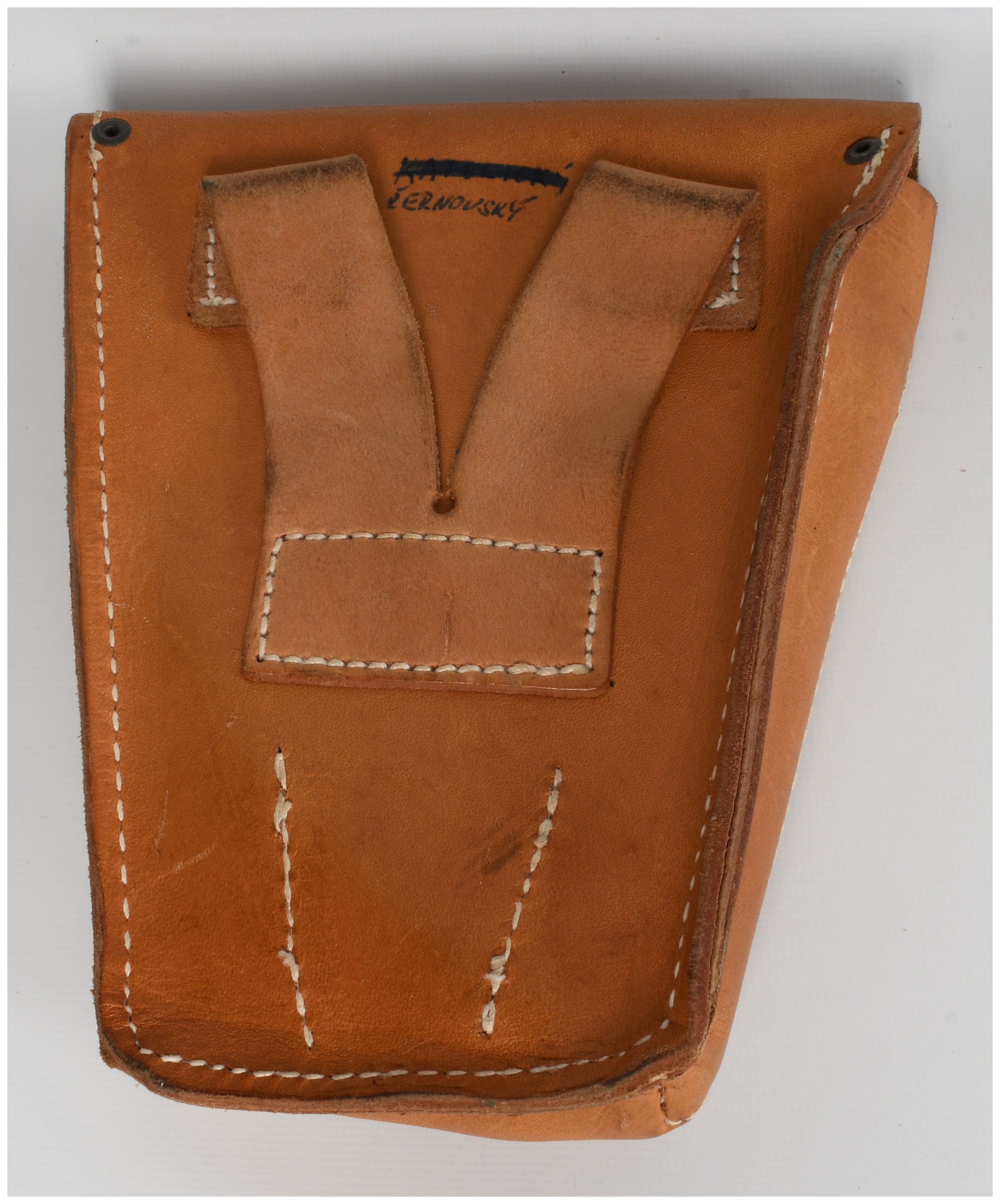 A Collection of 4 Assorted Leather and Nylon Pistol Holsters