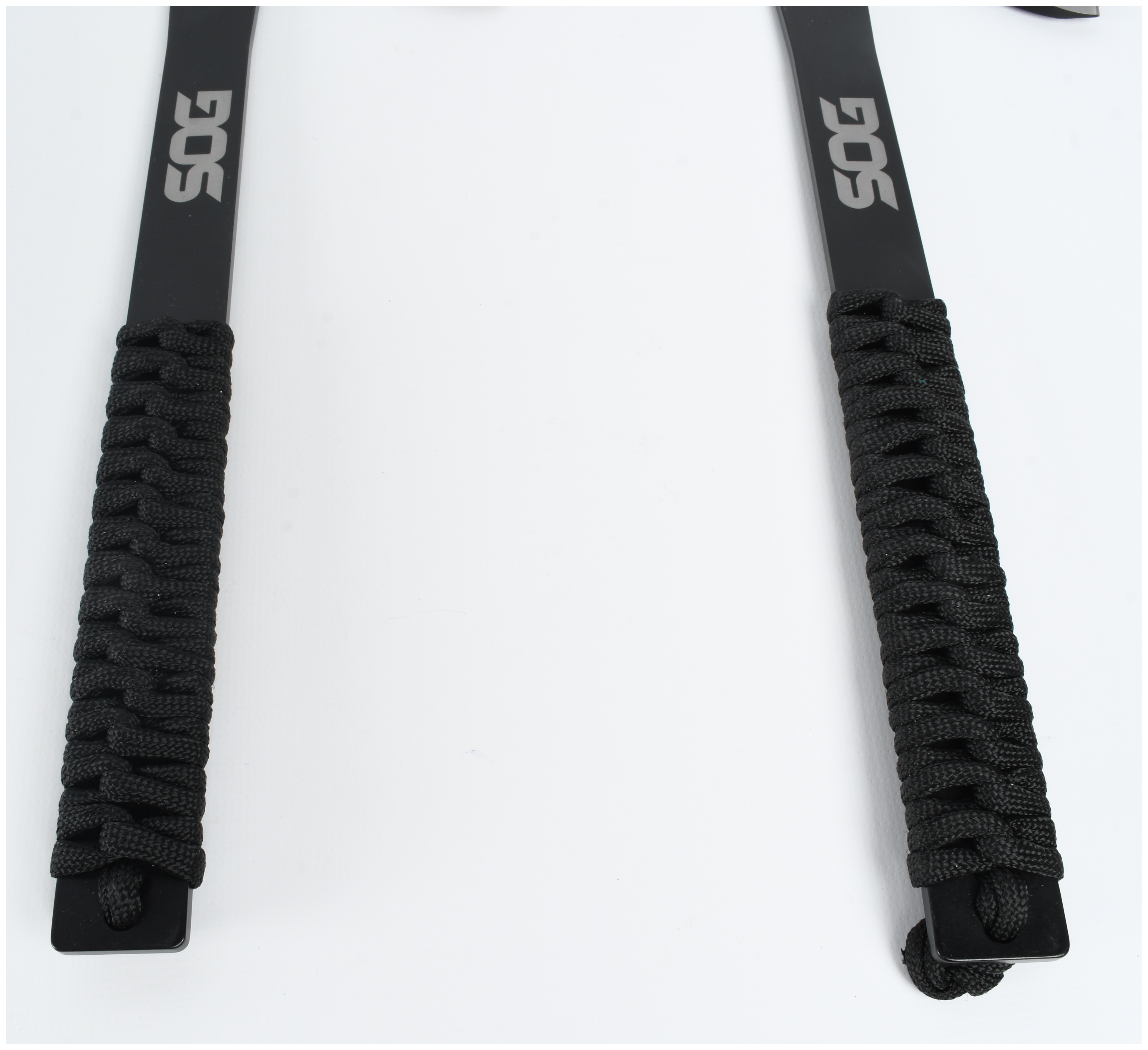 Two SOG Tactical Tomahawks and a Throwing Card