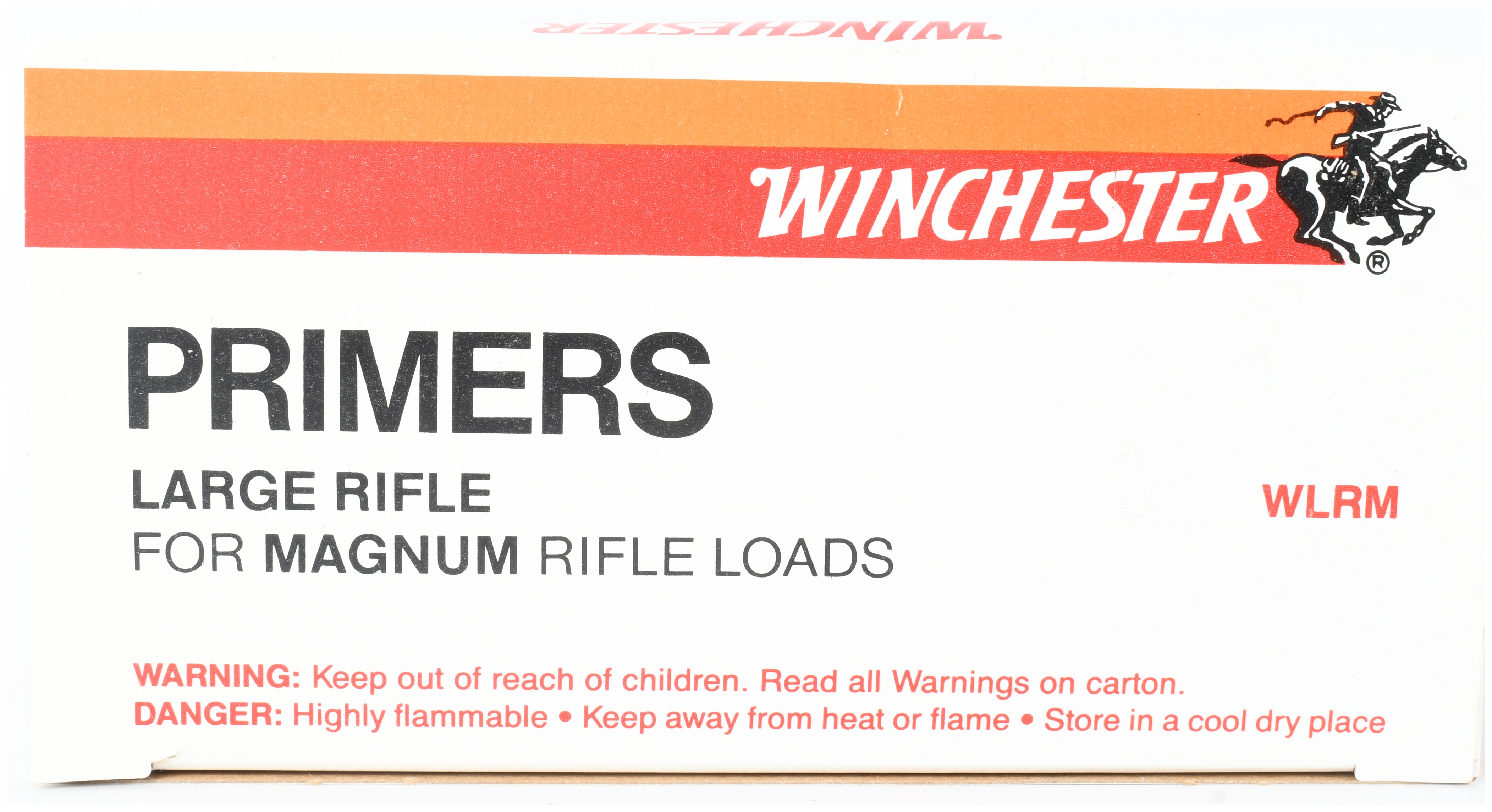 A Single Box of Winchester Large Rifle Magnum Primers, No. WLRM, 1,000 Primers