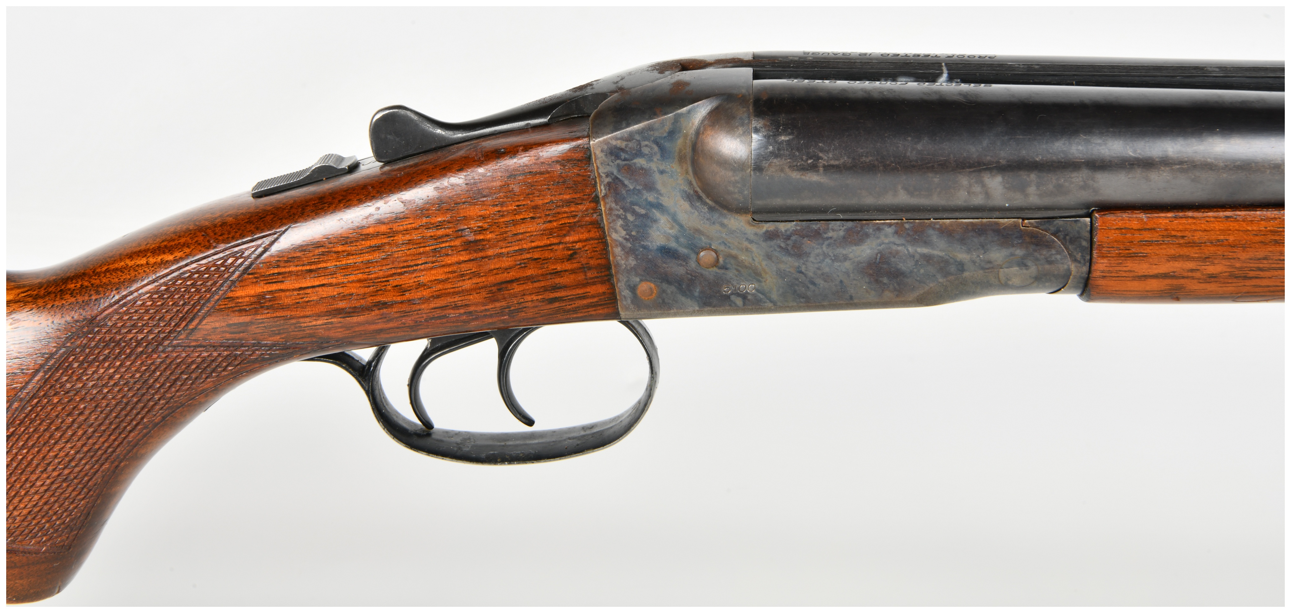 Montgomery Ward and Co. Western Field Model 5100 Side-By-Side Shotgun 12 Gauge with 30 Inch Barrels