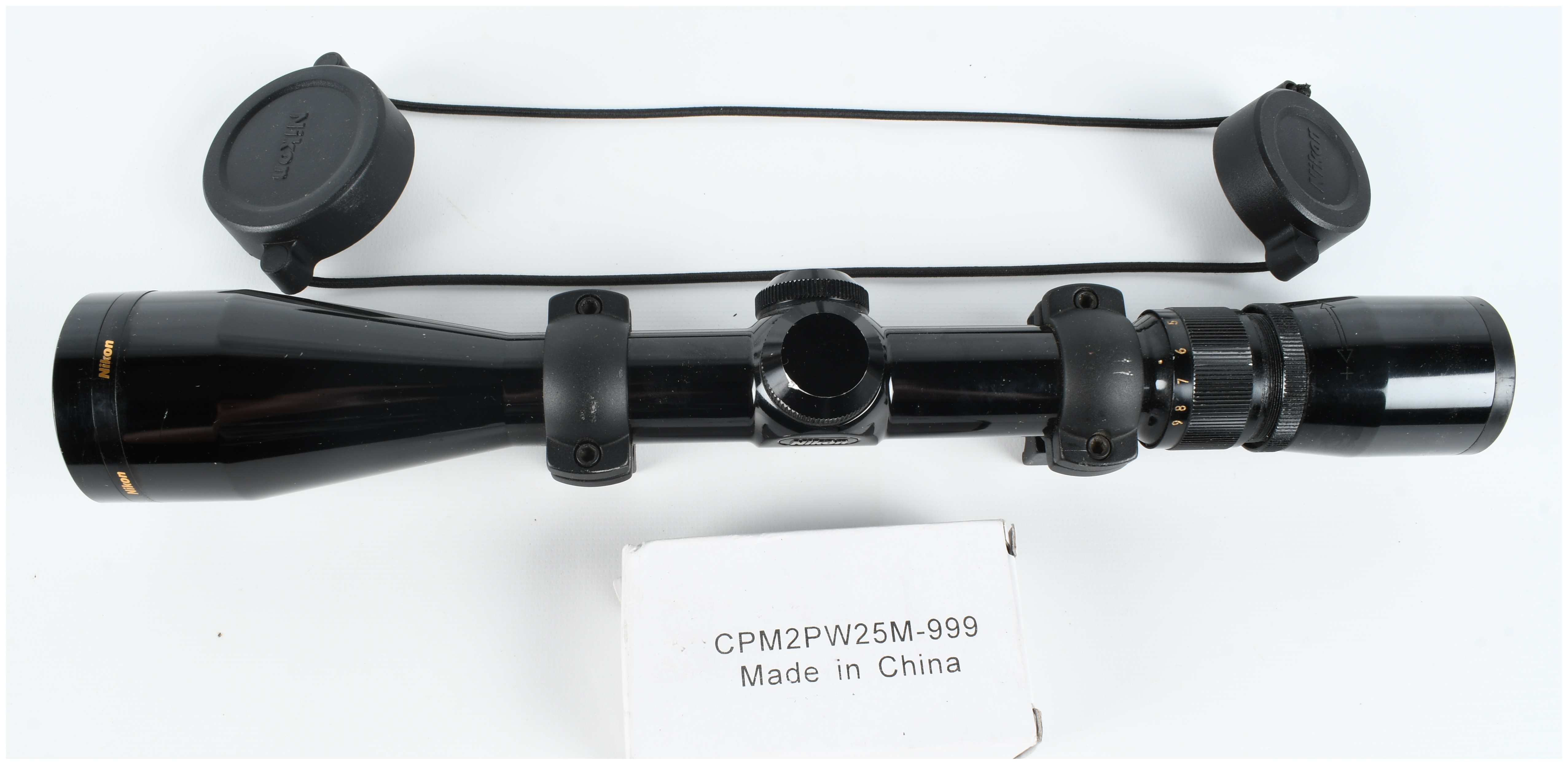 A Pair of Variable Power 3-9x40mm Rifle Scopes by Nikon and Center Point