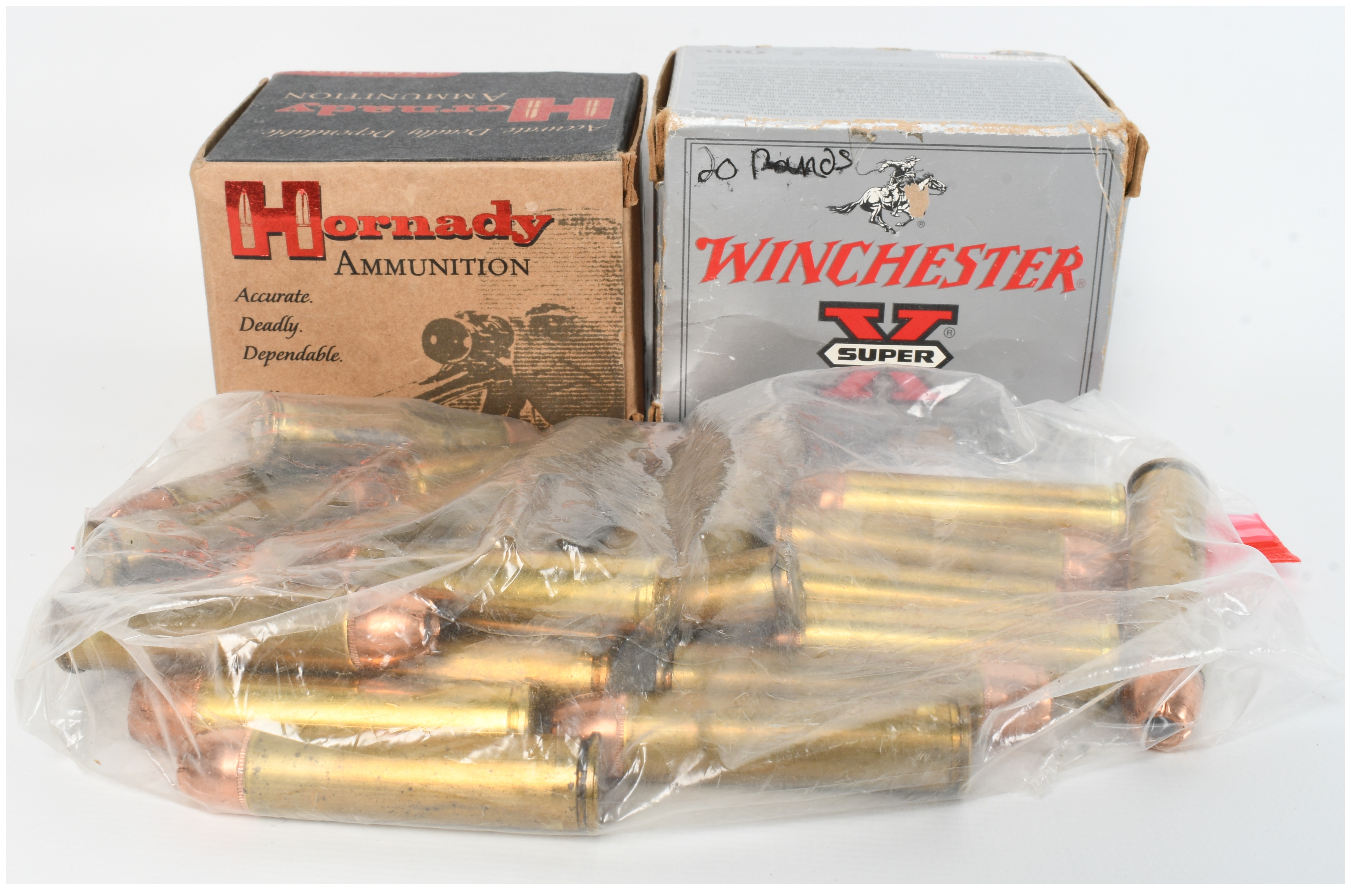 A Lot of 63 Rounds of Hornady and Winchester .460 S&W Magnum Ammunition