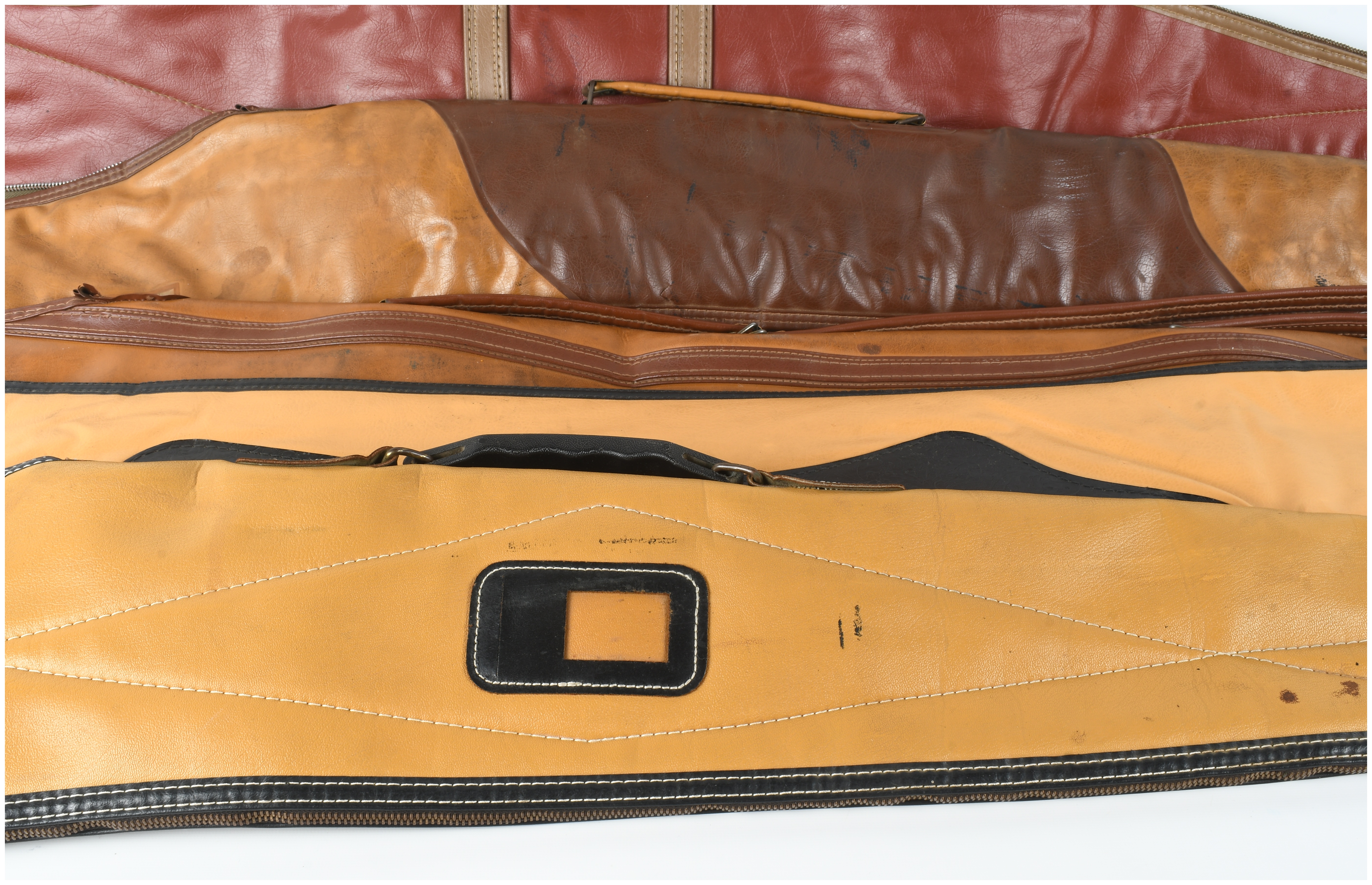 A Group of 5 Vintage Soft-Sided Long Gun Cases including Kolpin Gun-Tector