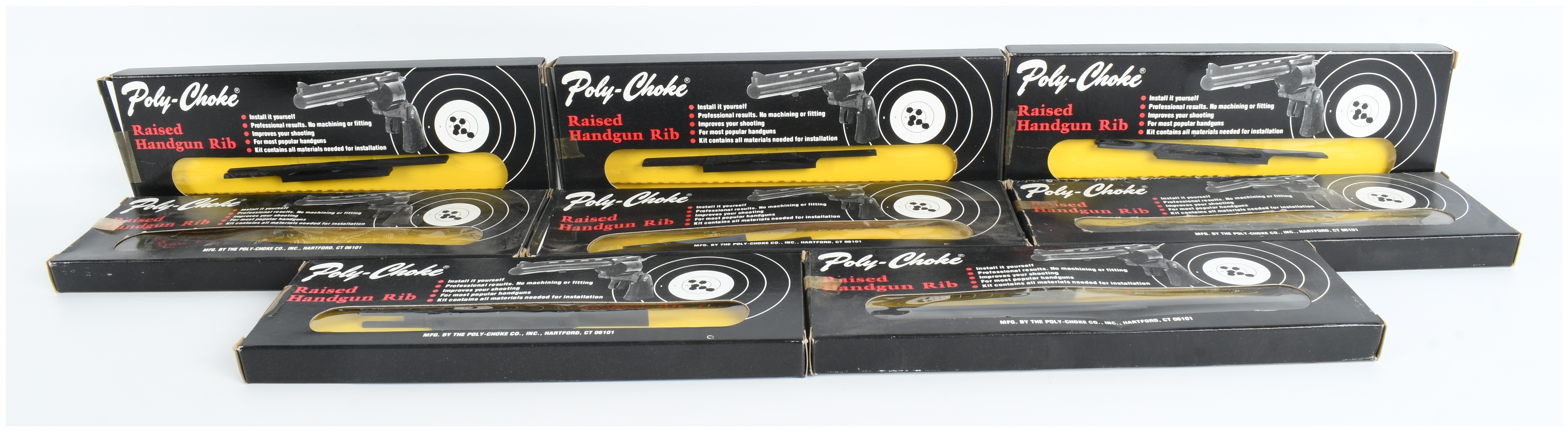 8 Poly-Choke Raised Handgun Rib Kits