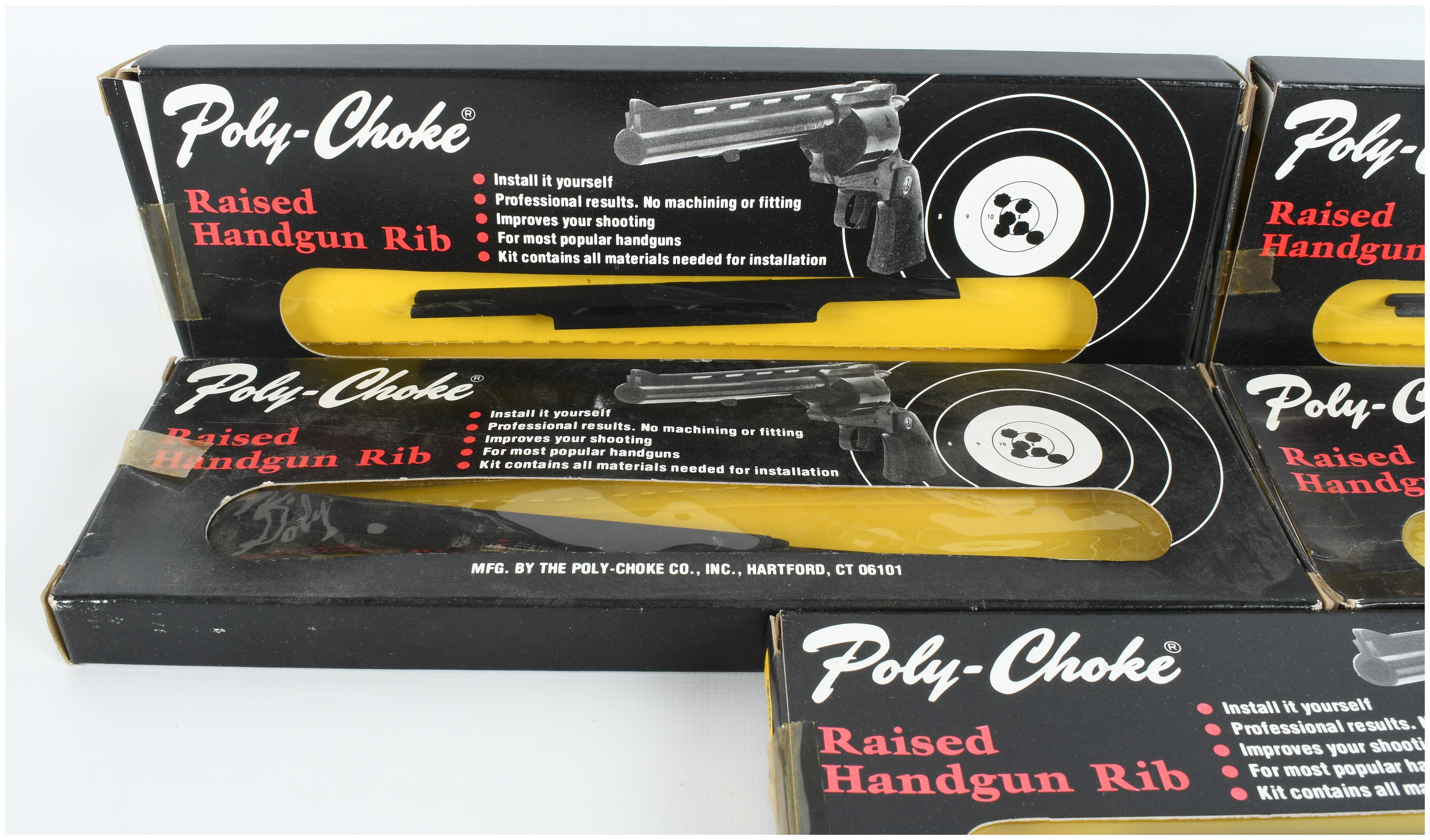 8 Poly-Choke Raised Handgun Rib Kits