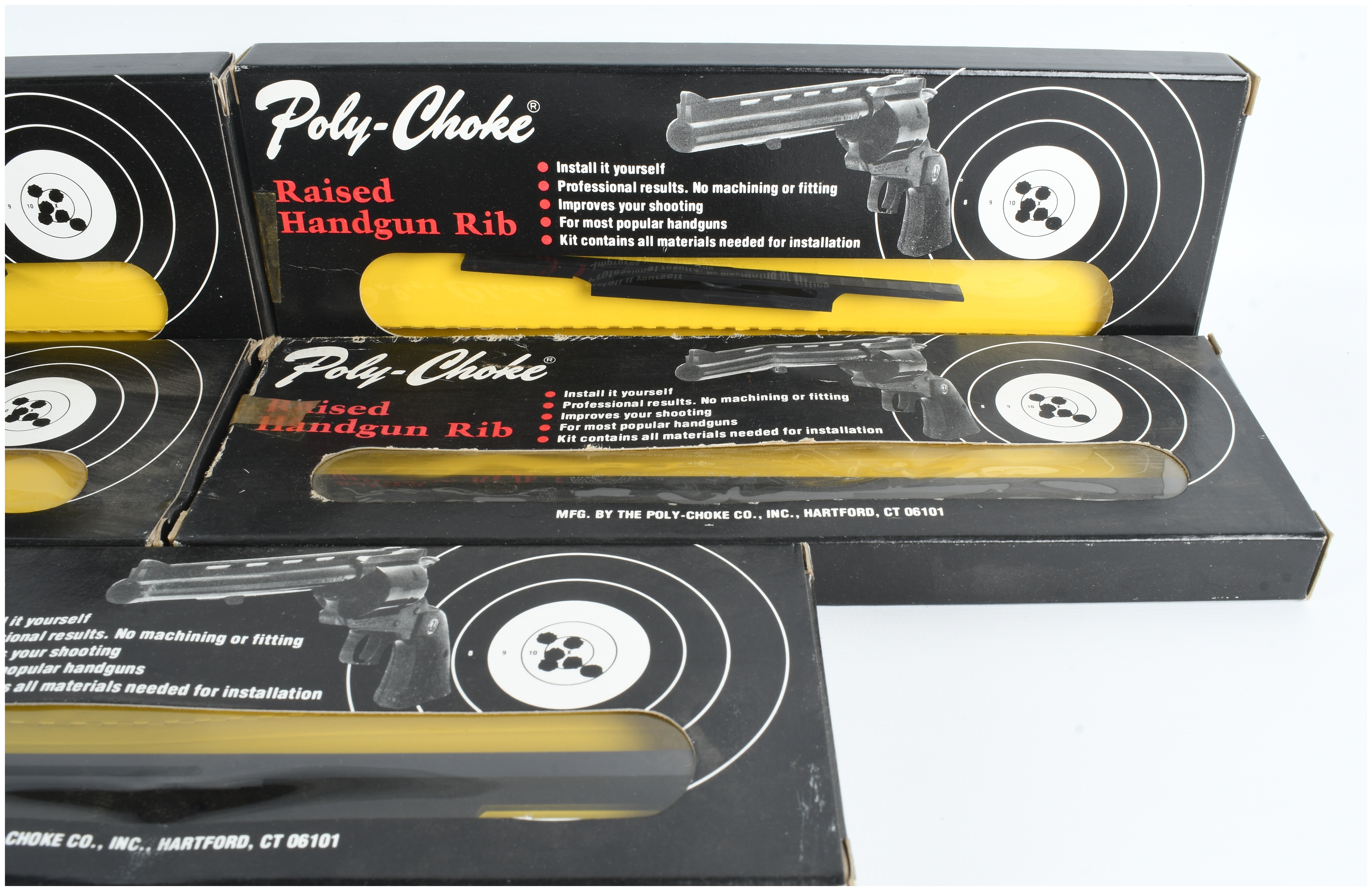 8 Poly-Choke Raised Handgun Rib Kits
