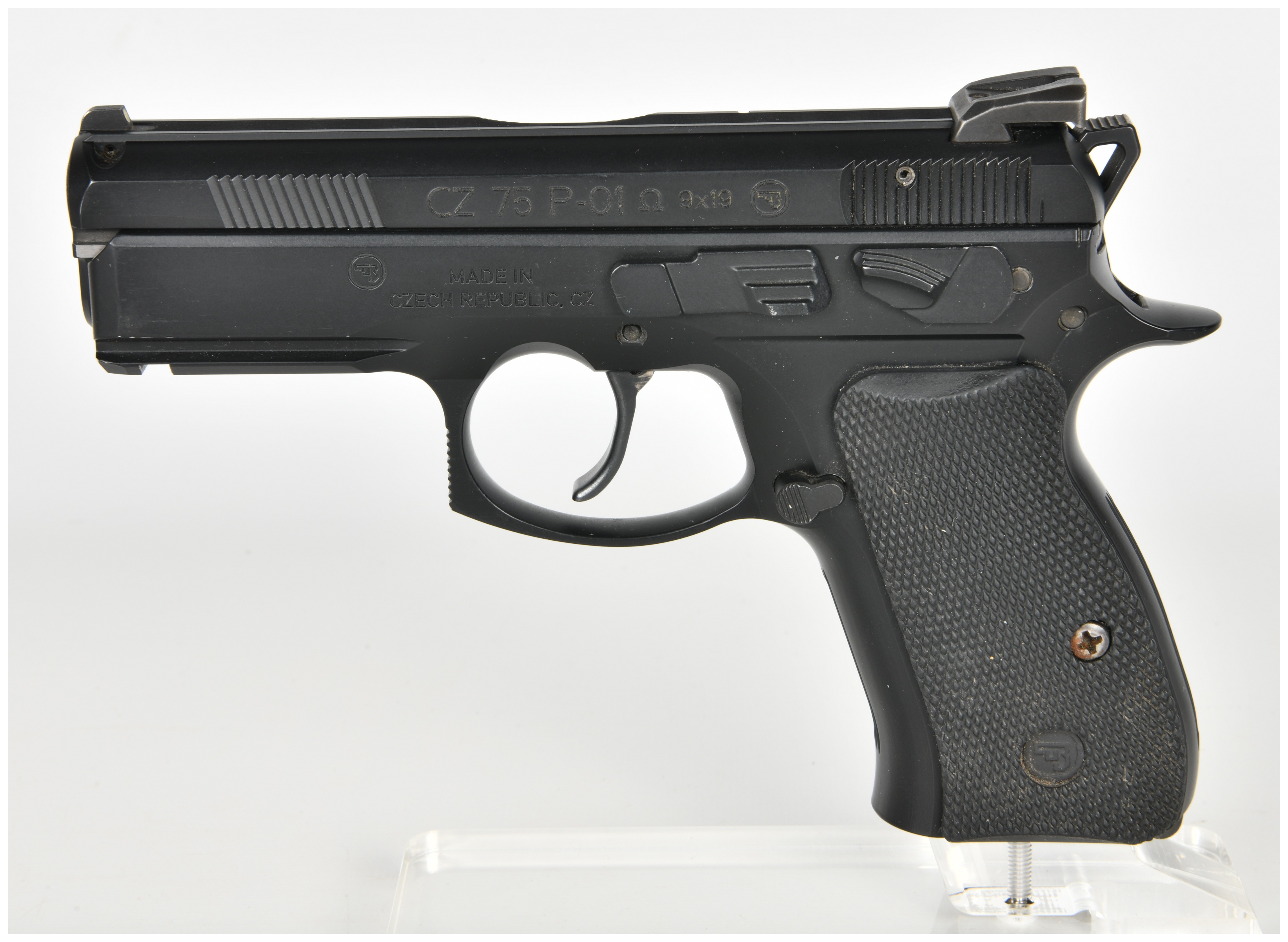 CZ 75 P-01 Omega Semi-Automatic Pistol 9x19mm with 3.75 Inch Barrel
