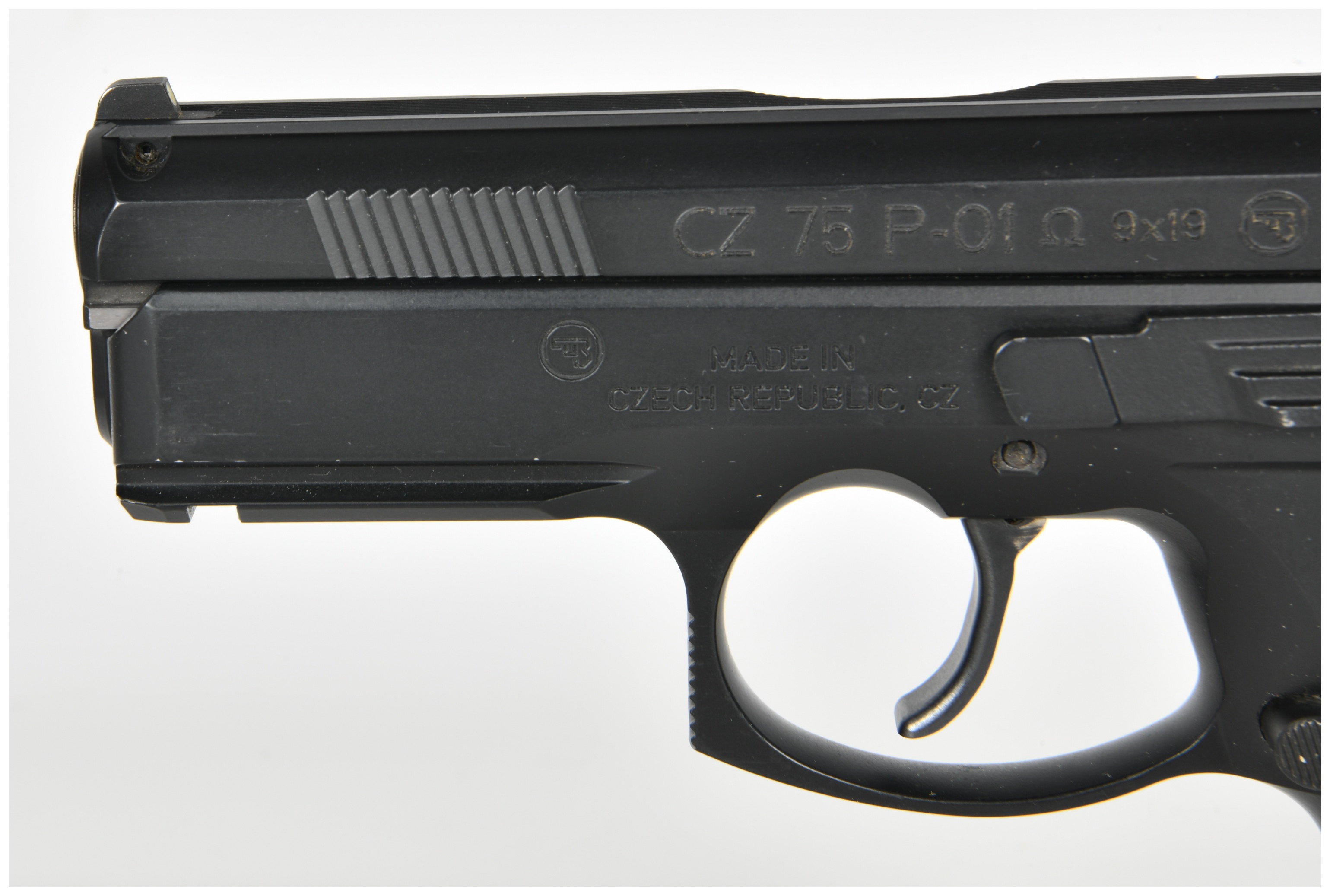 CZ 75 P-01 Omega Semi-Automatic Pistol 9x19mm with 3.75 Inch Barrel