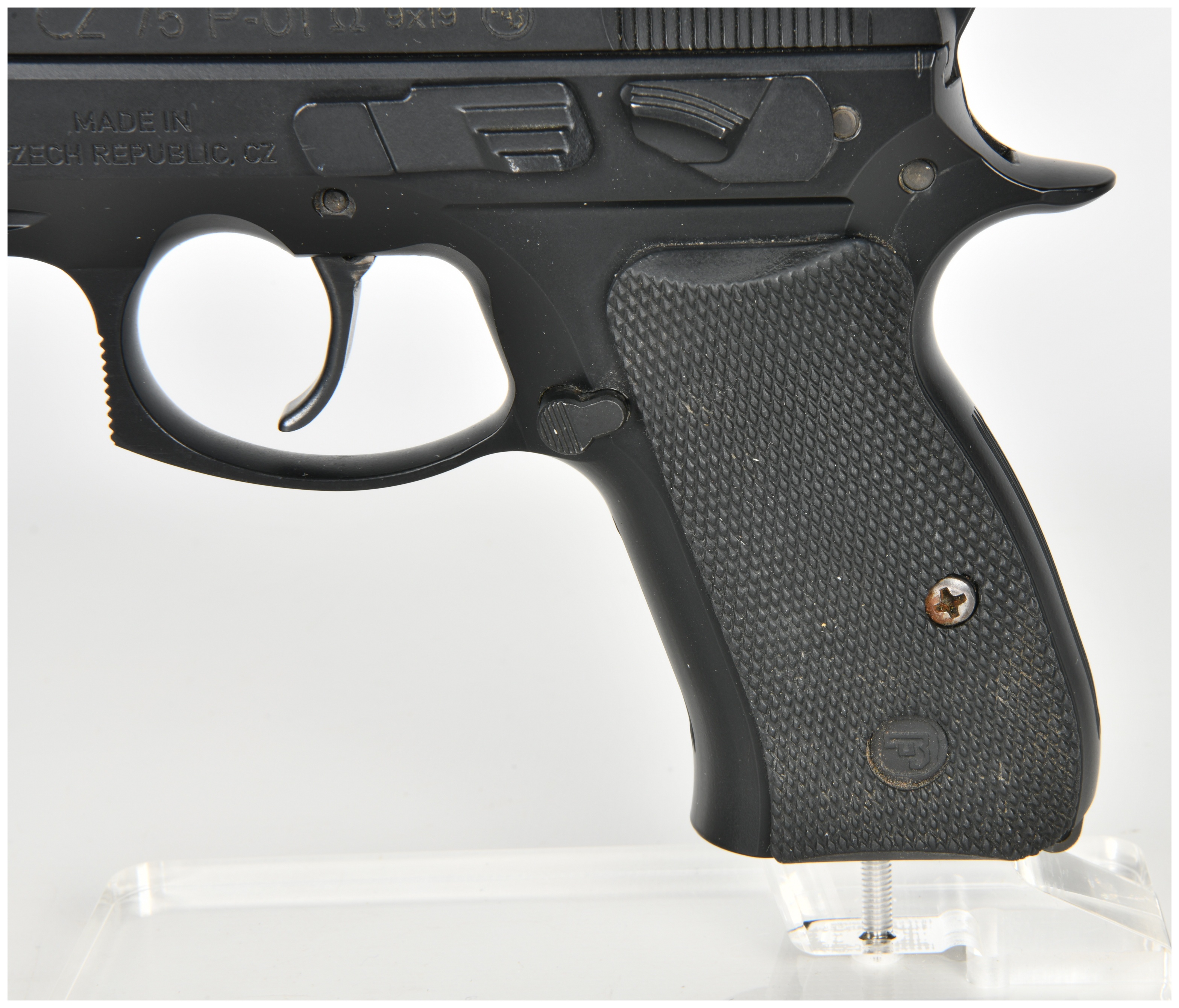 CZ 75 P-01 Omega Semi-Automatic Pistol 9x19mm with 3.75 Inch Barrel