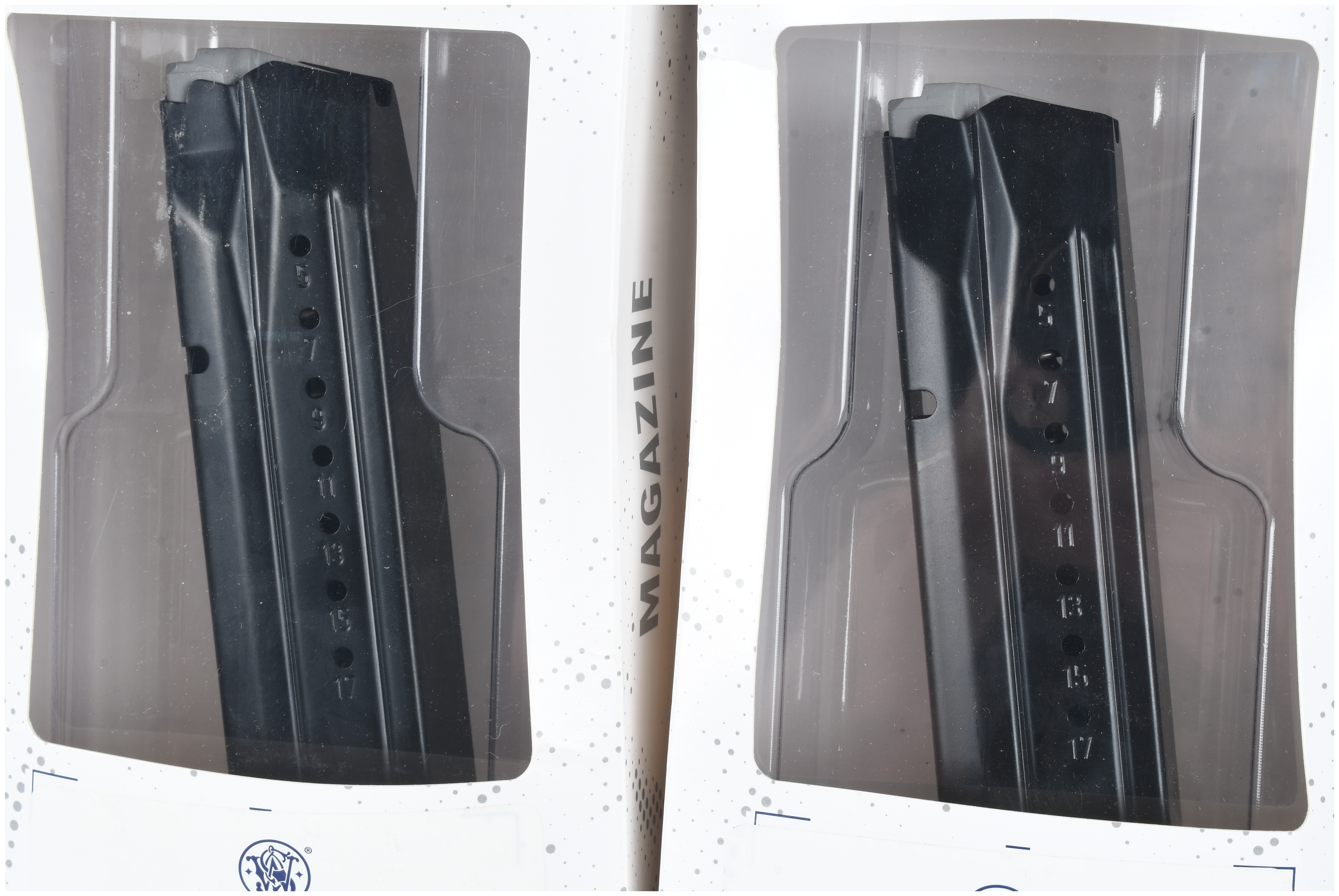 A Pair of Smith & Wesson M&P9 17-Round 9mm Magazines
