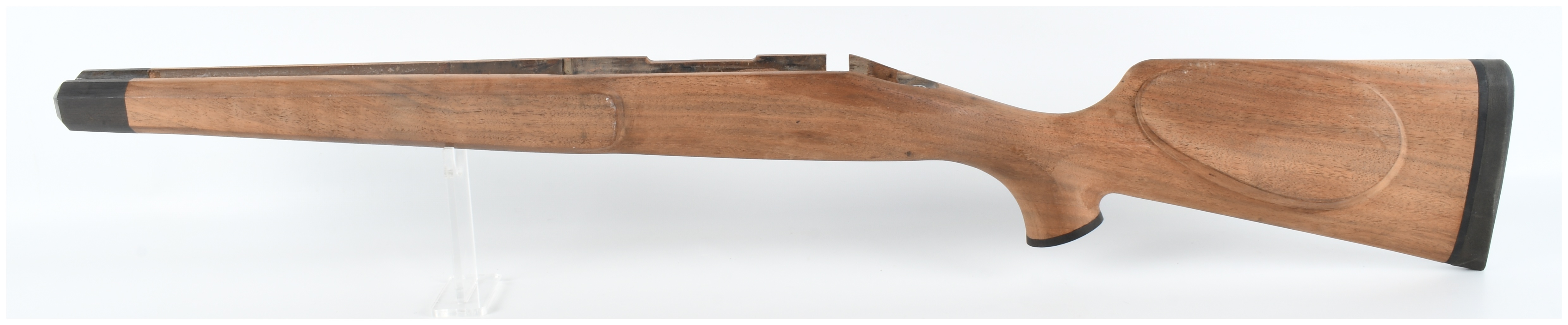 A Custom Walnut Monte Carlo Style Wooden Rifle Stock