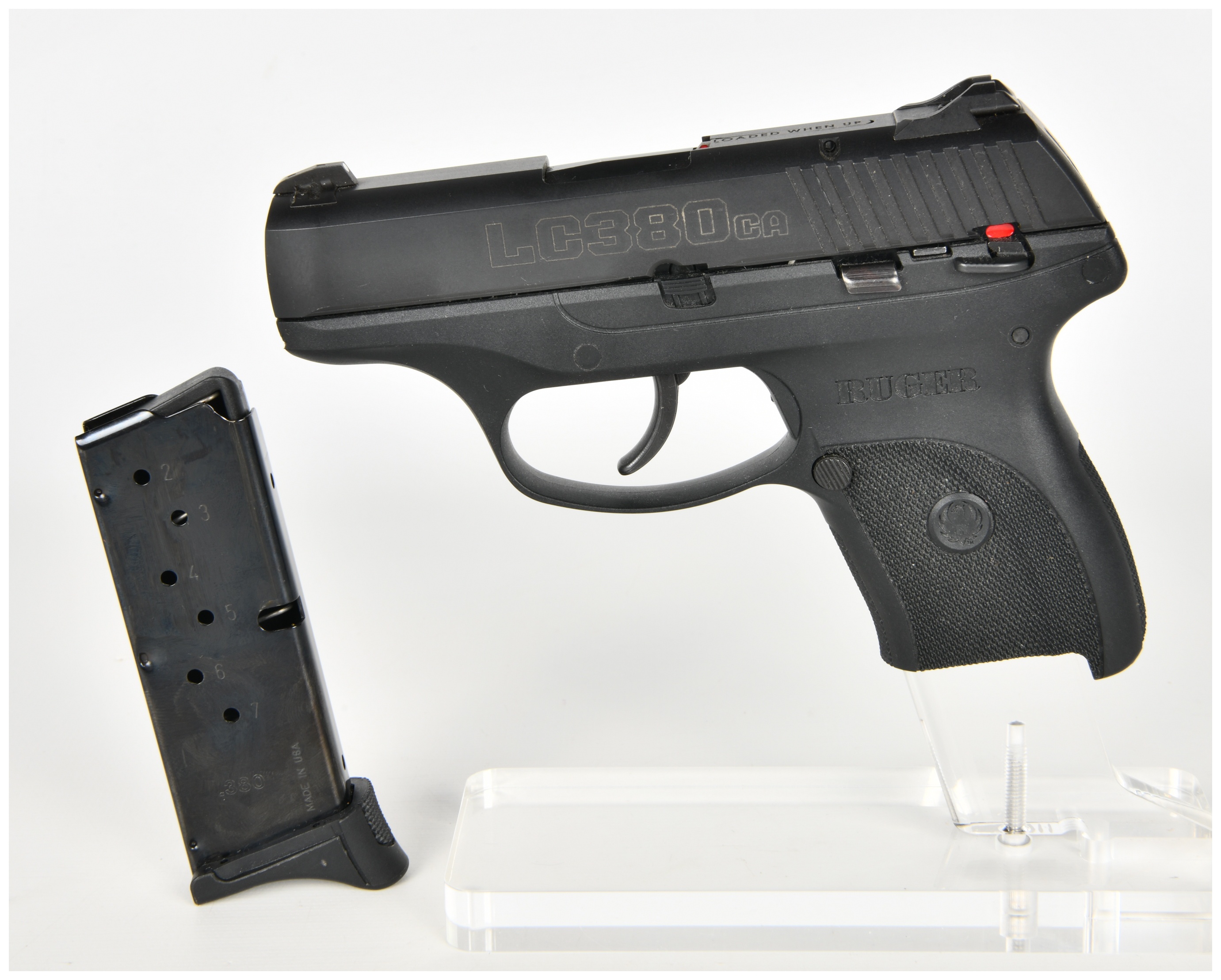 Ruger LC380CA Semi-Automatic Pistol .380 Auto with 3.12 Inch Barrel
