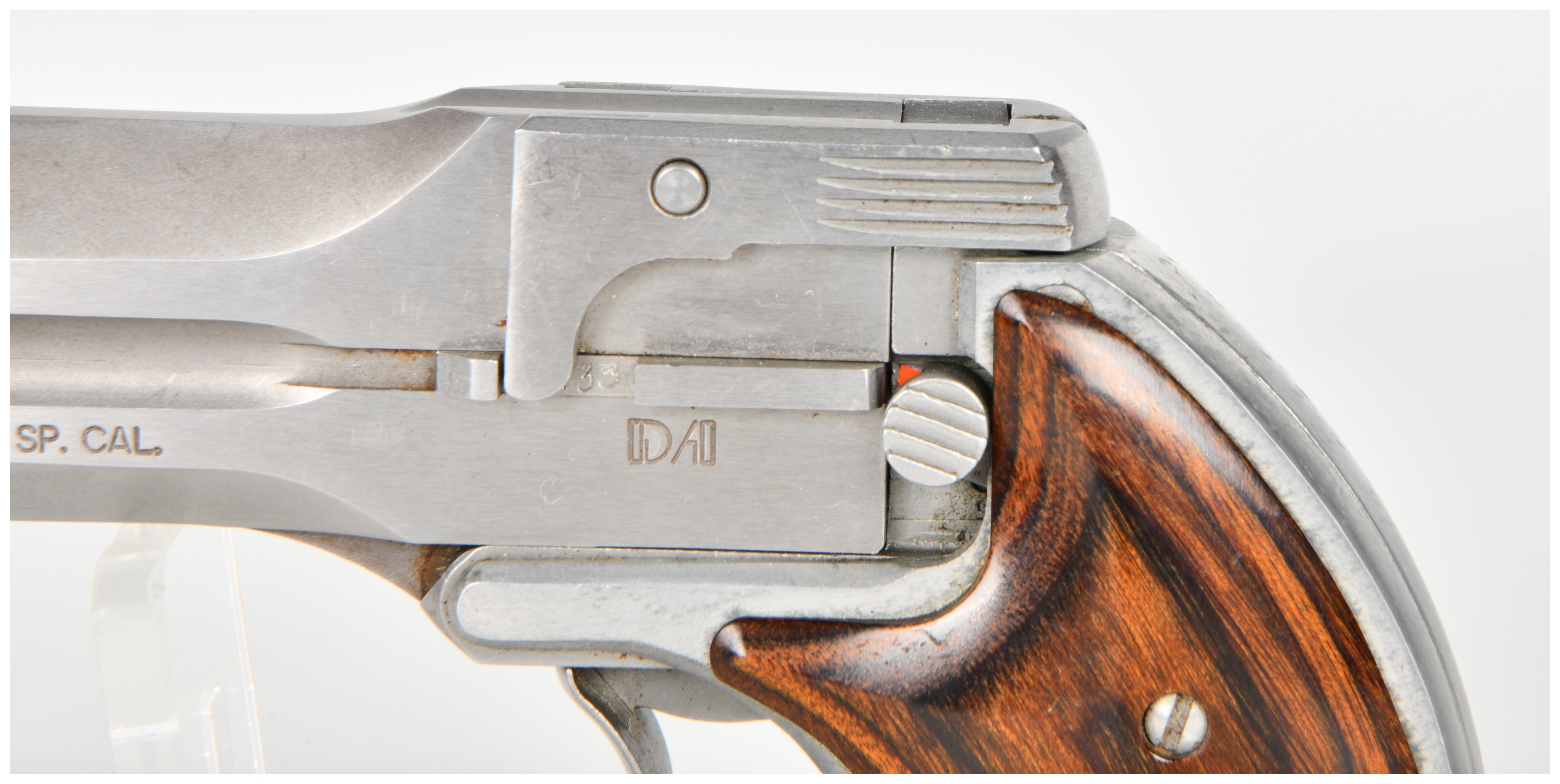 American Derringer Corp. DA38 Double-Action Over/Under Derringer .38 Special with 3.3 Inch Barrel